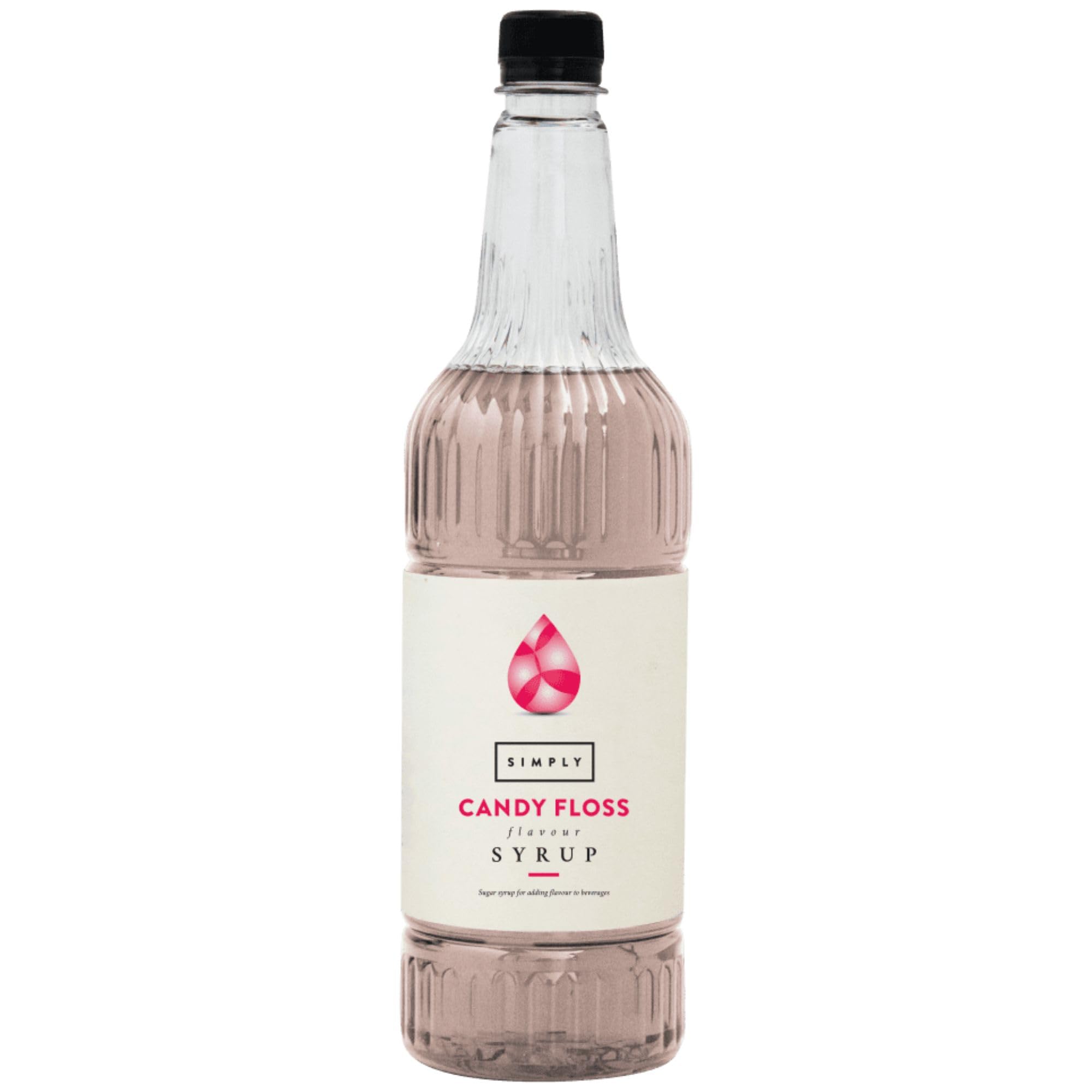 Simply Candy Floss Syrup - Warm Sugary Taste | Vegan | 1 Litre