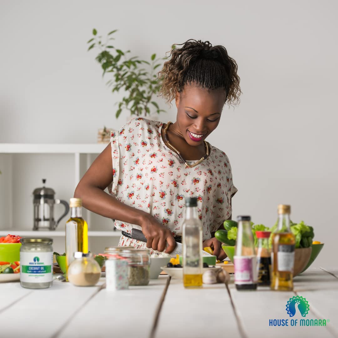 House of Monara Bio-Kokosöl extra vergine – kaltgepresstes rohes Kokosöl (760 g) 3