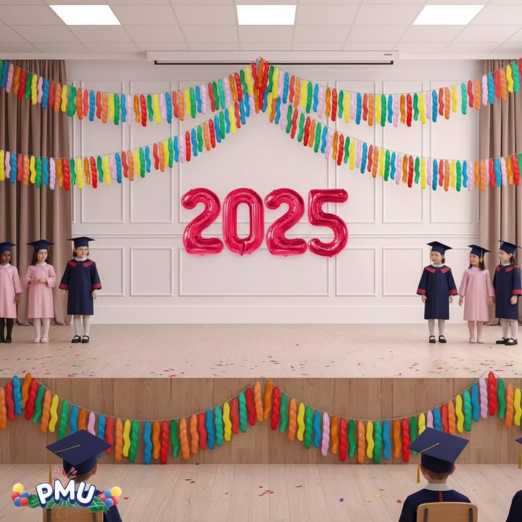 Party Balloons 5198 - Assorted Shapes and Colors Latex Balloons Pack of 100 8