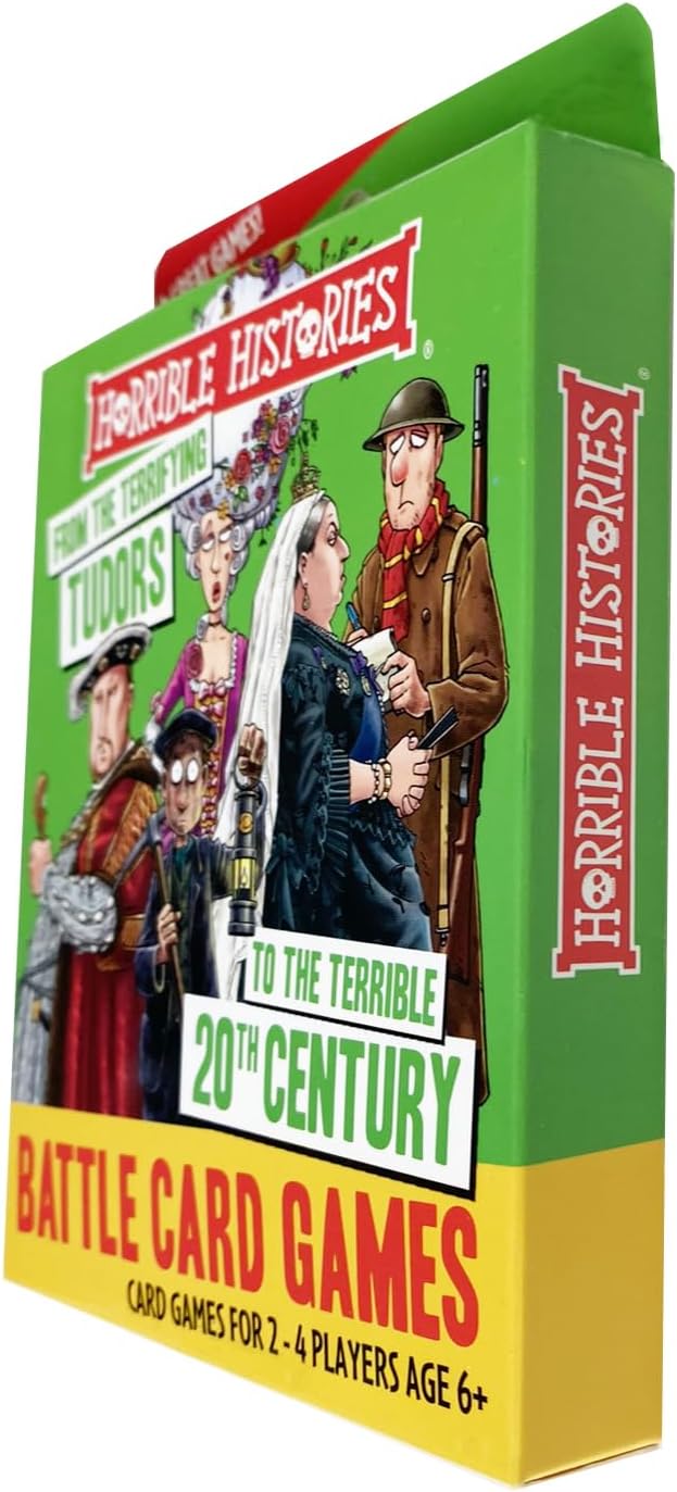 University Games Horrible Histories Tudors Card Game