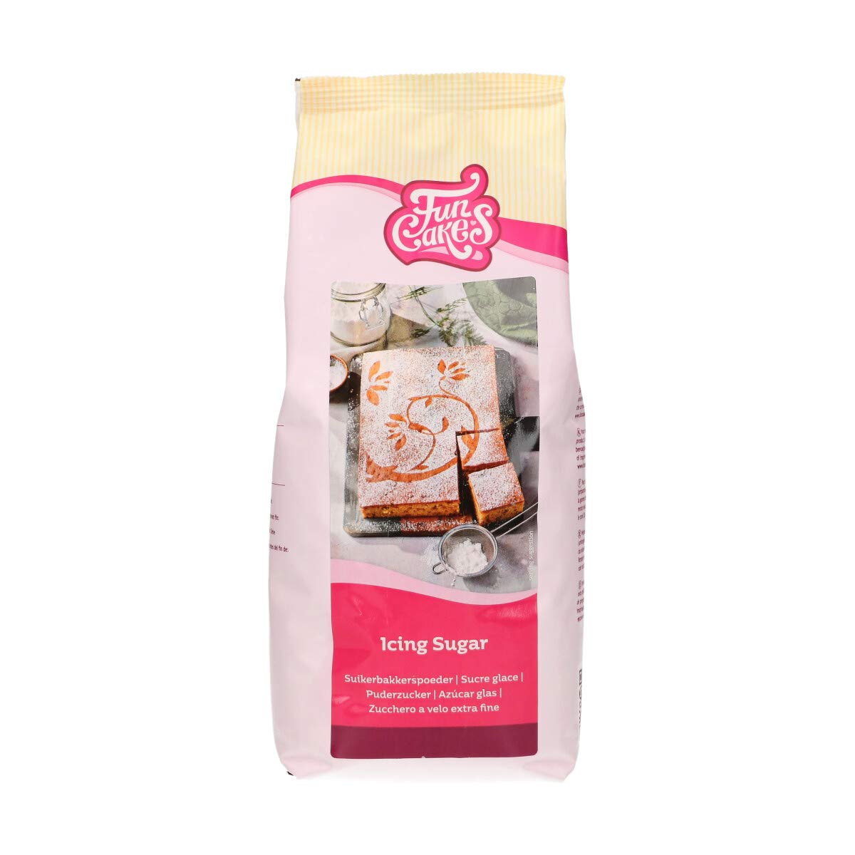 FunCakes Refined Icing Sugar - Confectioners' Quality Powder for Royal Icing & Dusting | 900g