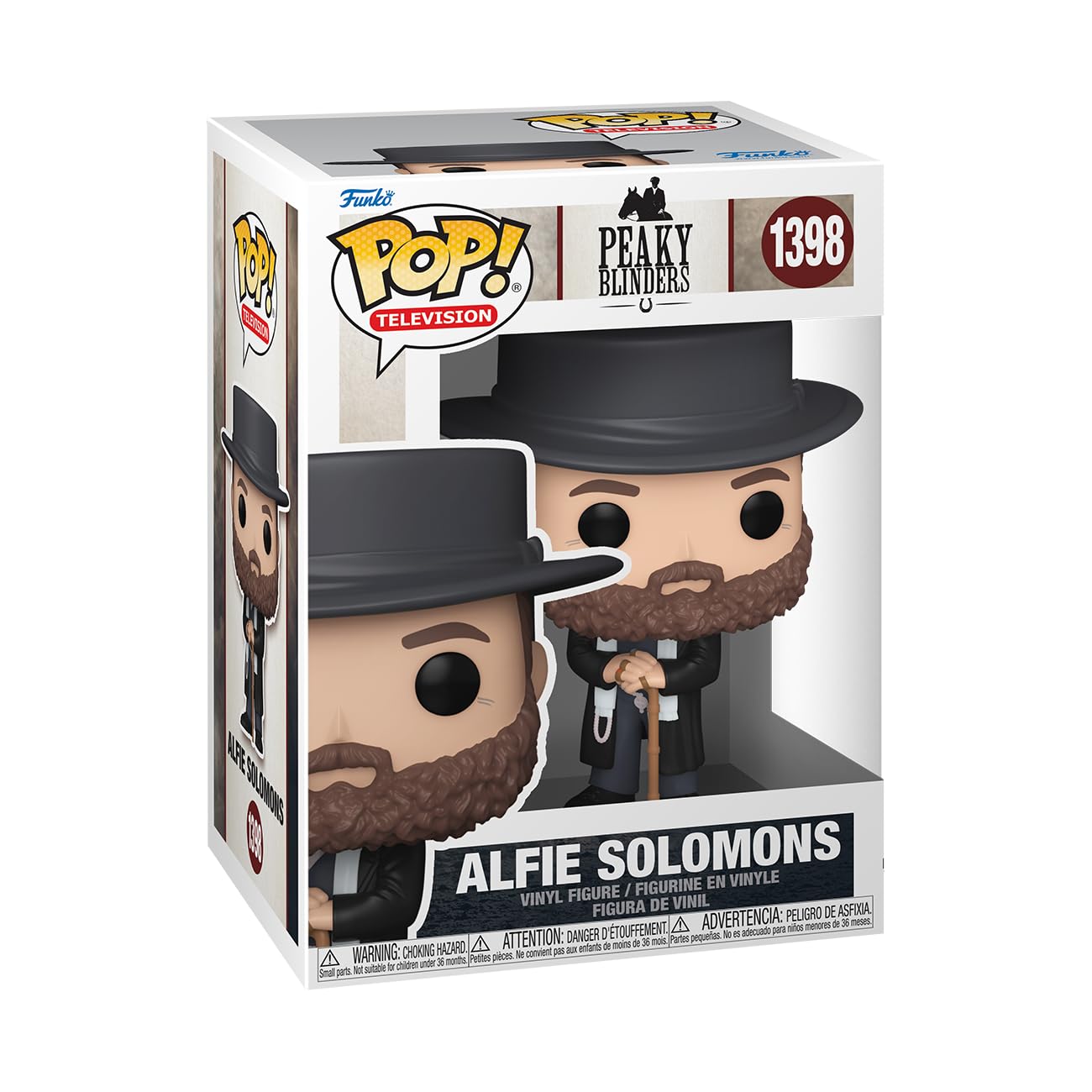 Funko Pop! TV: Peaky Blinders - Alfie Solomons Vinyl Figure (72181) 9