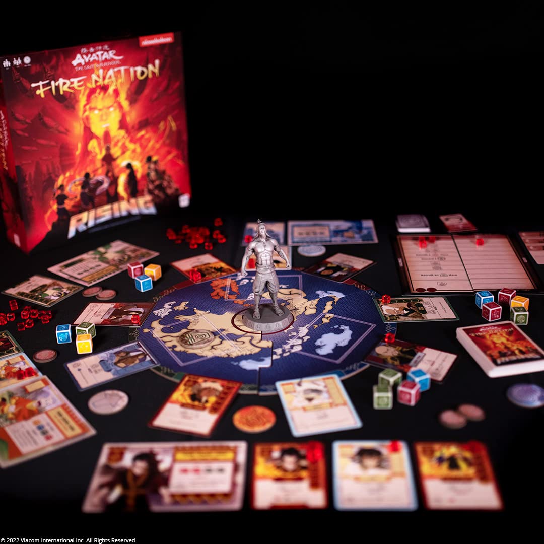 USAopoly Avatar The Last Airbender: Fire Nation Rising Cooperative Board Game