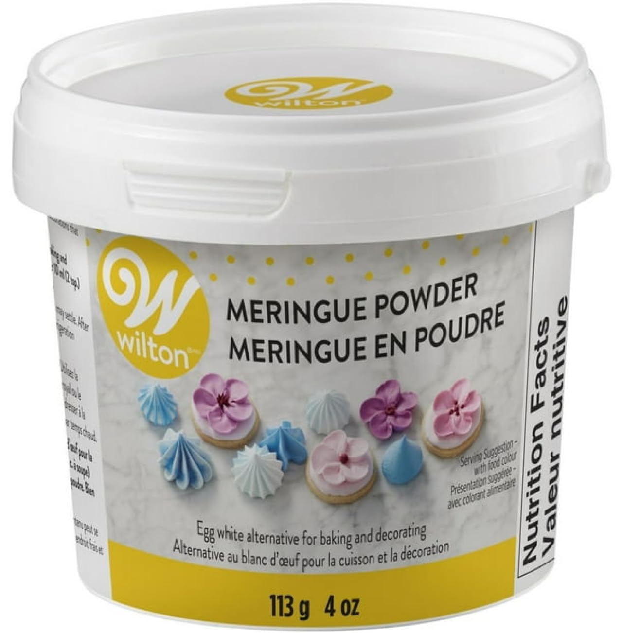 Wilton Meringue Powder 120g - Egg White Substitute for Meringues & Royal Icing