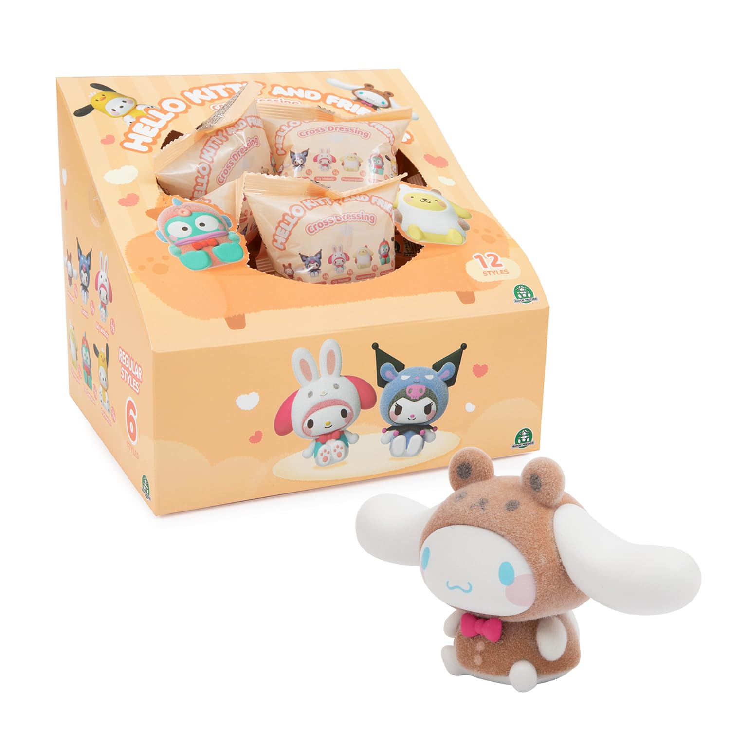 Hello Kitty Mini Figure Blind Bag - 1 Random 4cm Dressing Up Series Figure (Ages 4+) 1