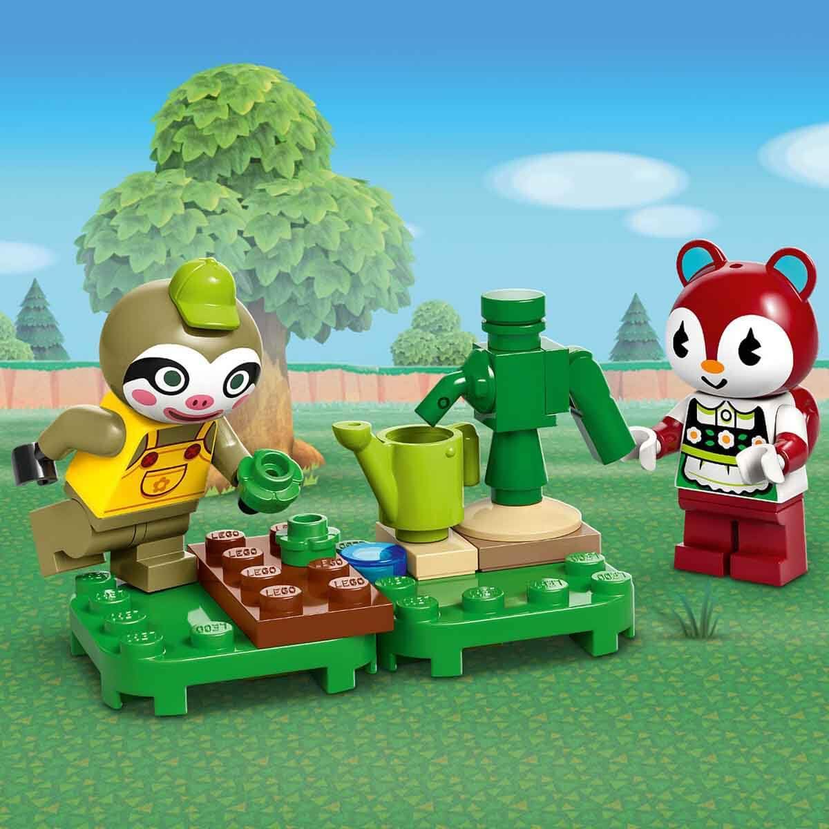 LEGO Animal Crossing Leif’s Caravan & Garden Shop Building Set | Model 77054 | Ages 7+