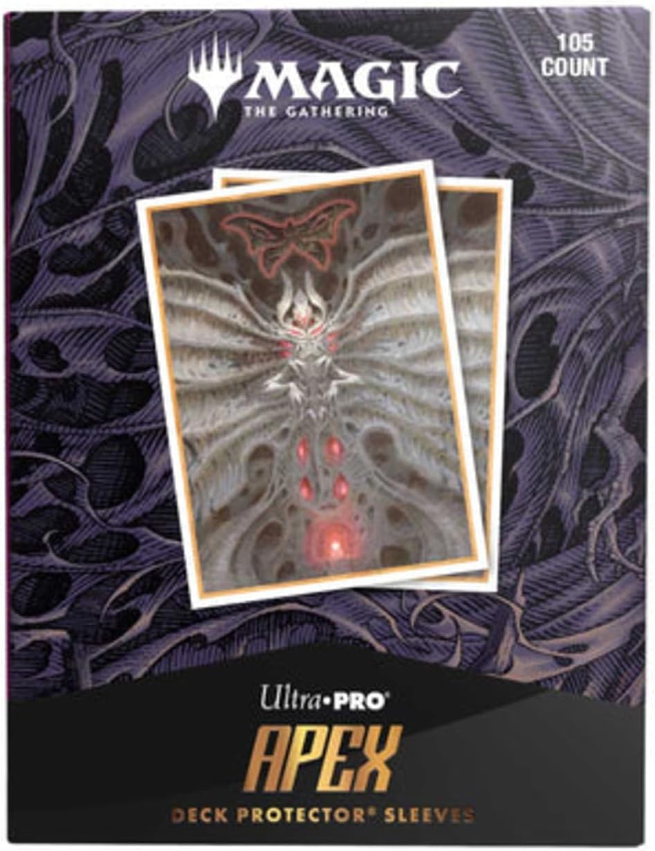 Ultra PRO Magic: The Gathering Trading Cards - Duskmourn APEX Deck Protector Sleeves (Creepy Leather-Bound Set)