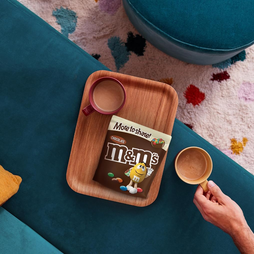 M&M's Chocolate More to Share Pouch - Milk Chocolate, 200g | Resealable Bag