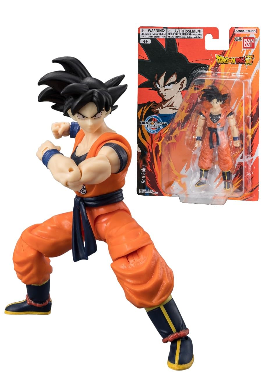 Dragon Ball Z Goku Action Figure - 12.5cm Articulated Toy | Bandai | Model 36283