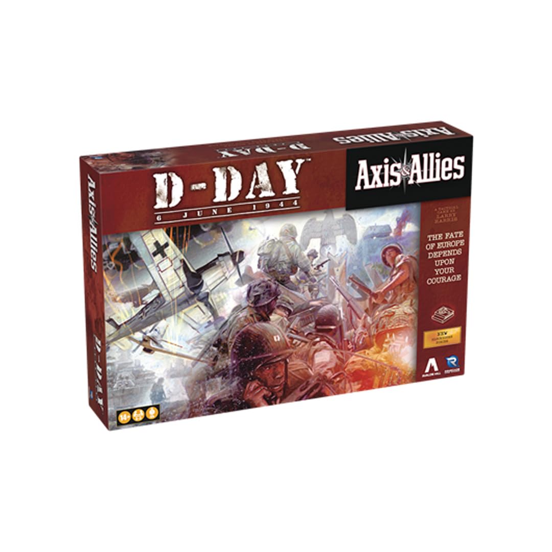 Regenade Game Studios Axis & Allies D-Day Board Game | Standalone WWII Strategy | Unisex Adult
