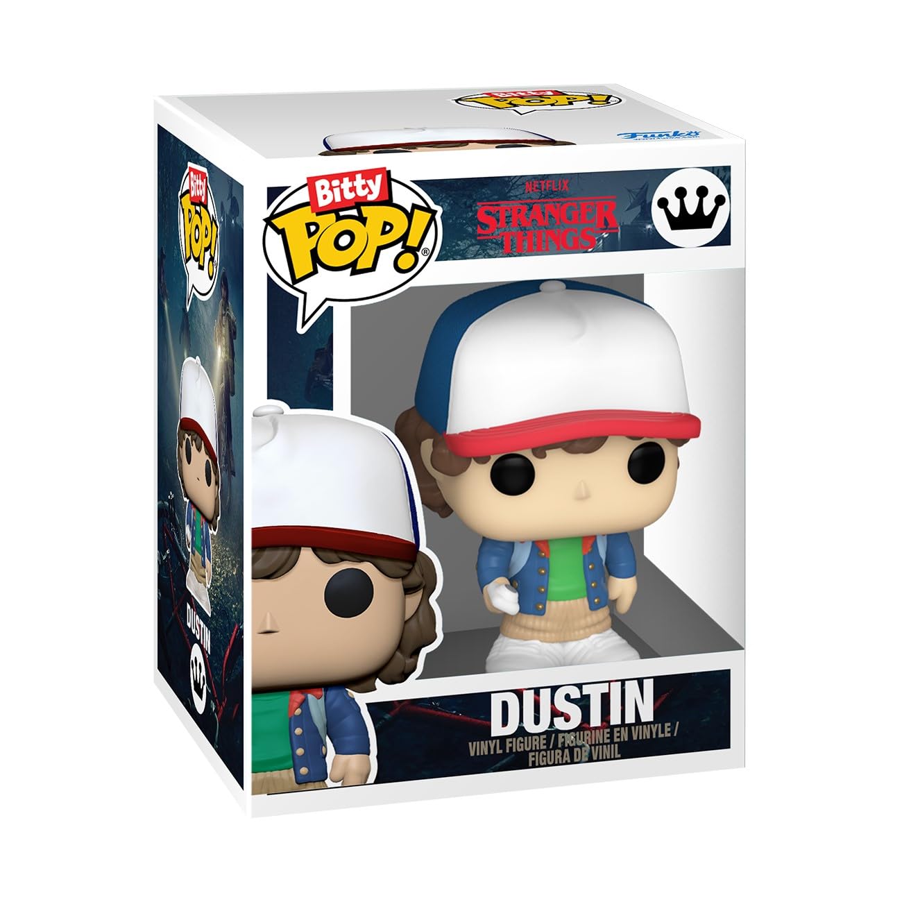 Funko Bitty Pop! Stranger Things Season 1 - Dustin 4-Pack with Mystery Mini Figure 3