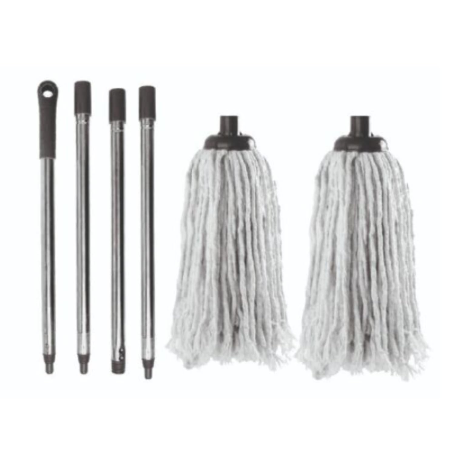 Requisite Needs - 120cm Cotton String Floor Mop with Detachable Adjustable Handle 5