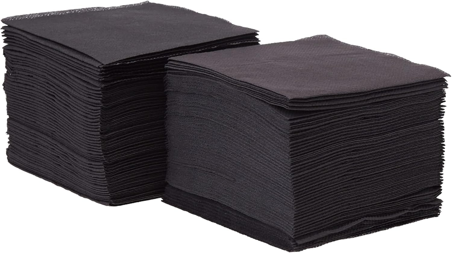 Morigami Saten Cocktail Black Paper Napkin 20x20 cm - Pack of 100