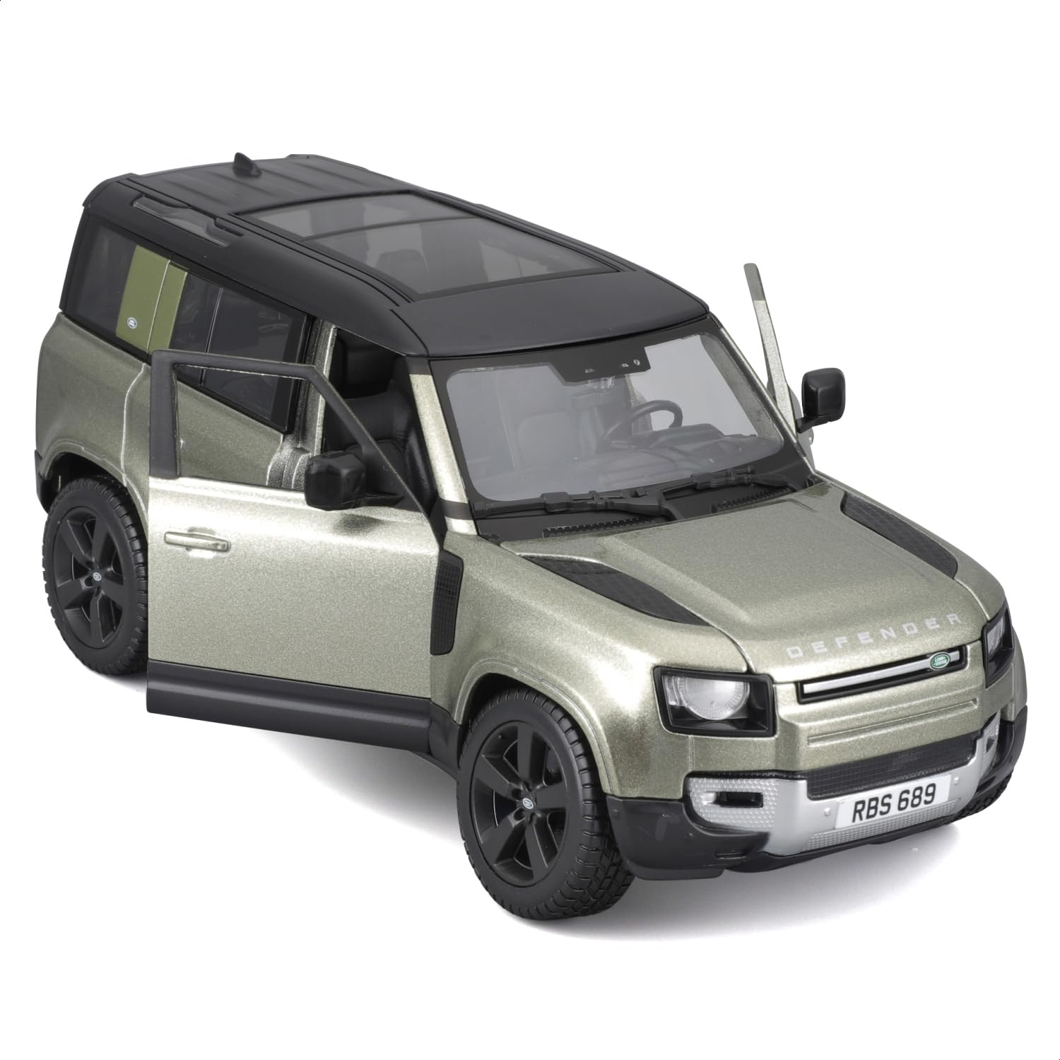 Bburago Land Rover Defender 110 (2022) Diecast Model | 1:24 Scale | Opening Doors