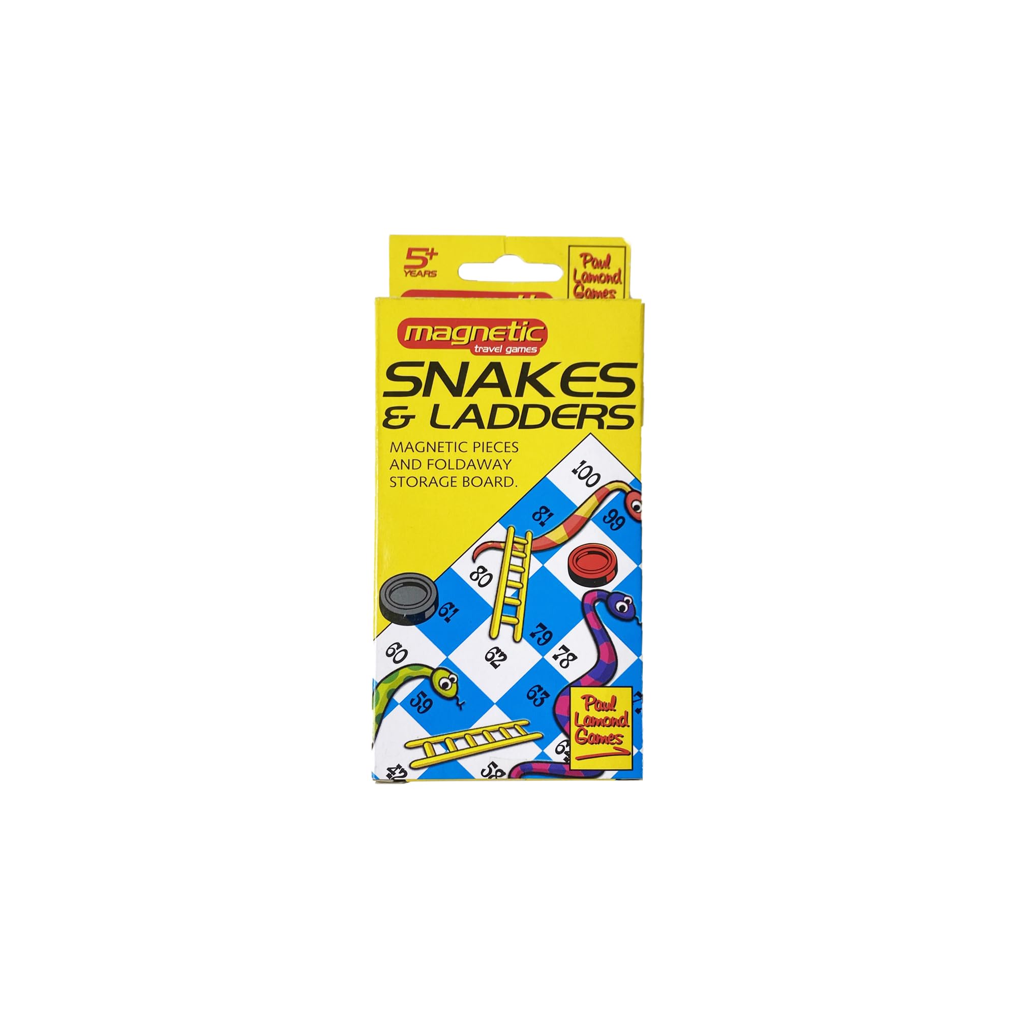University Games Magnetic Snakes & Ladders Board Game