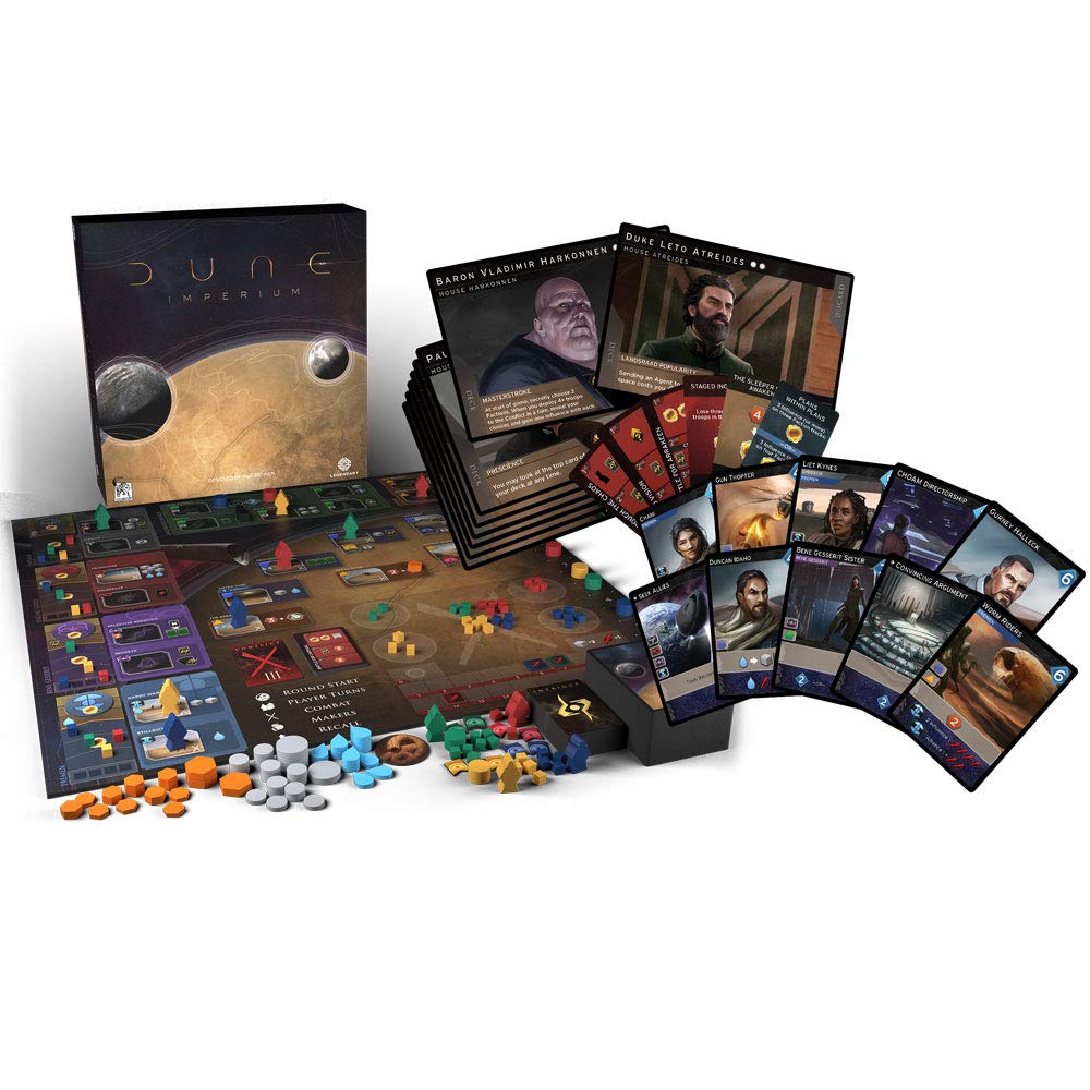 Dire Wolf Dune: Imperium Board Game | 1-4 Players | Ages 14+ | 60-120 Min