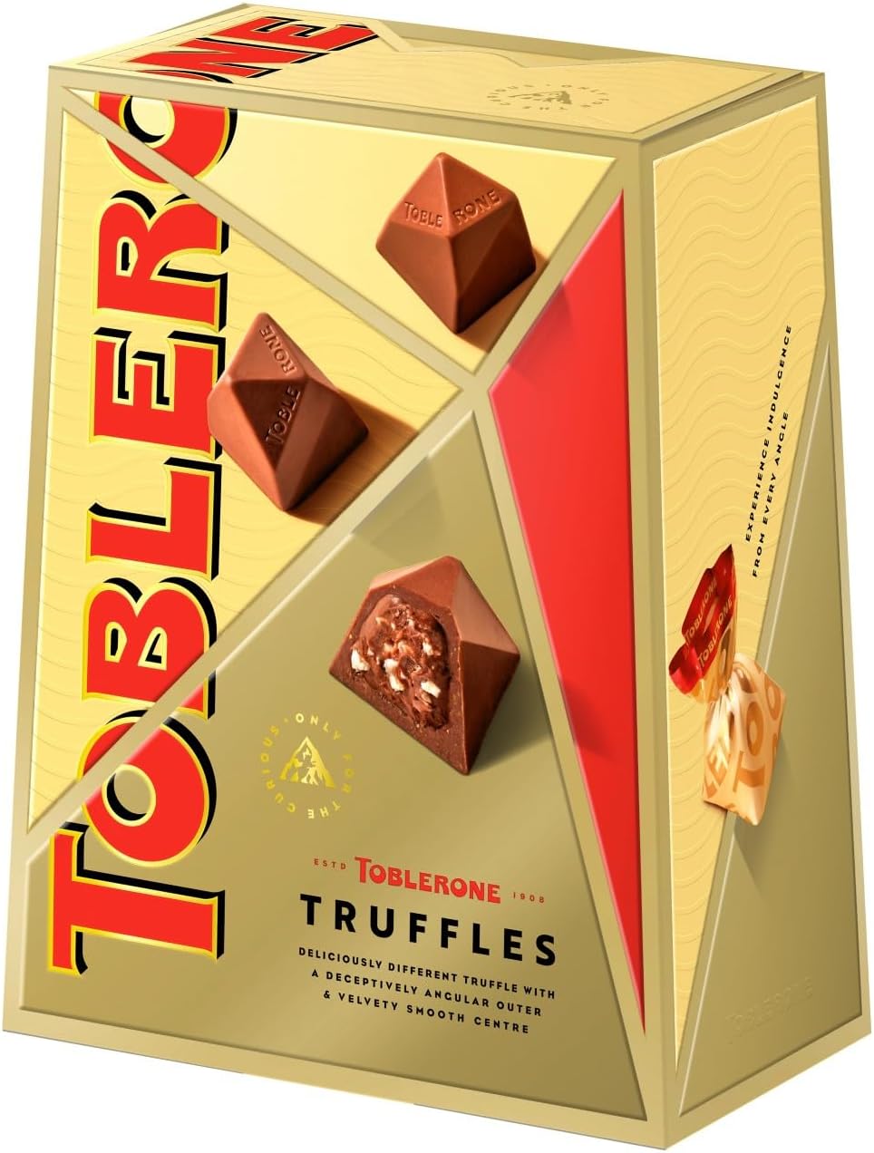 Toblerone Truffles Milk Chocolate with Honey & Almond Nougat 180g 3