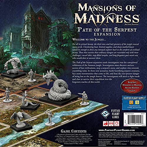 Fantasy Flight Games Mansions of Madness 2nd Edition: Path of the Serpent Expansion 5