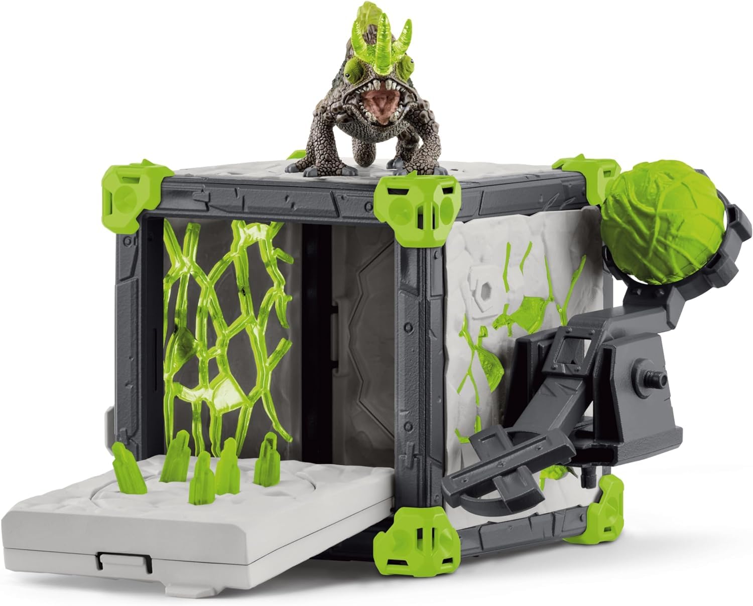 Schleich Eldrador Creatures BattleCave Stone Chameleon Playset - Ages 7-15 5