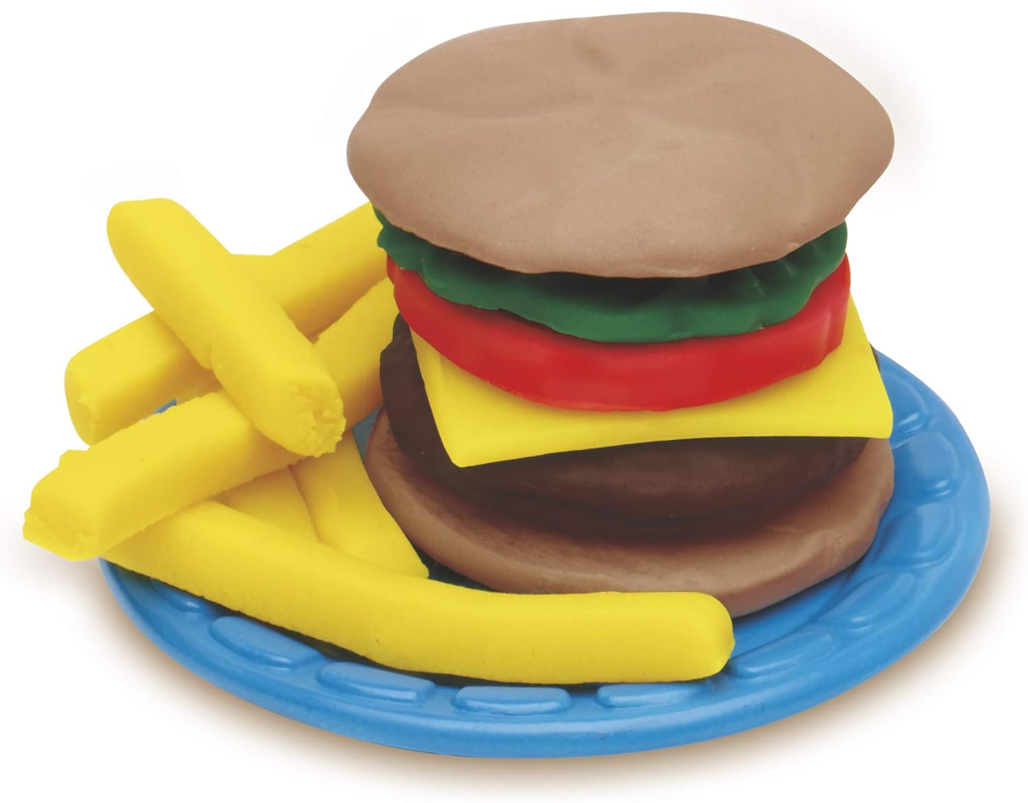 Play-Doh Burger Barbecue Set - Interactive Pretend Play Cooking Toy for Kids 3+ 6