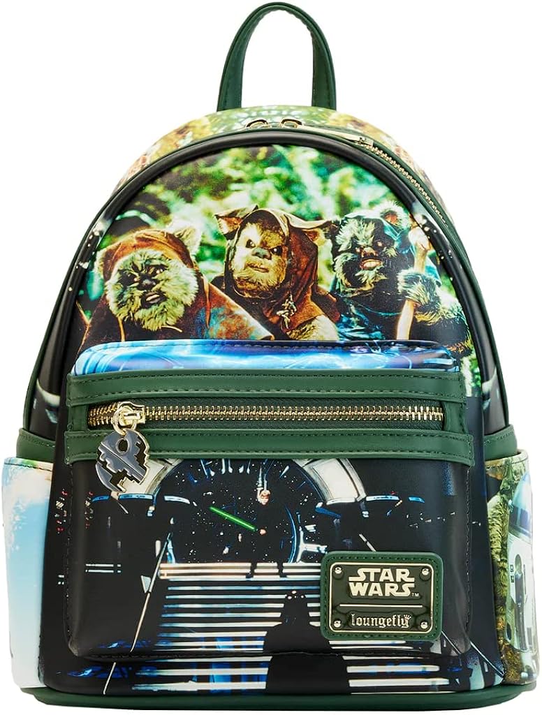 Loungefly Star Wars Return of the Jedi Mini Backpack (Green)