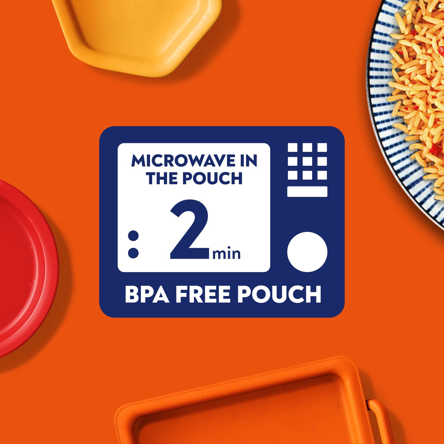 Ben's Original Chinese Style Microwave Rice Pouch 220g - Serves 2 4