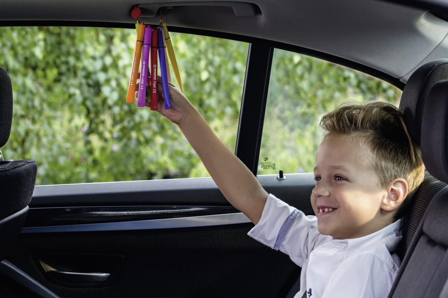 STABILO Cappi Fibre-Tip Pen with Cap-Ring - Pack of 24 Assorted Colours 8