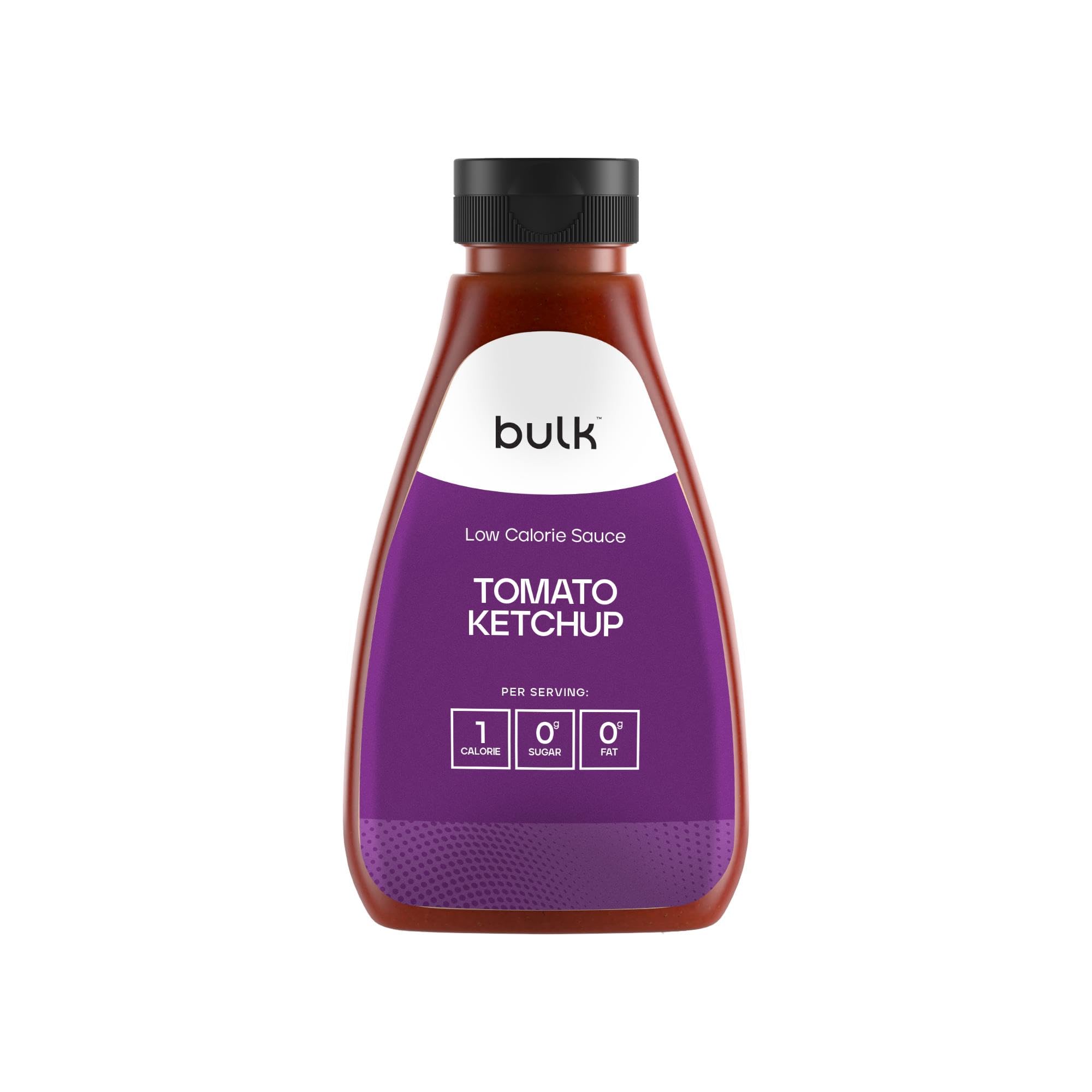 Bulk Low Calorie Tomato Ketchup Sauce, 425g, Low Sugar, Fat-Free, 1 kcal per Serving