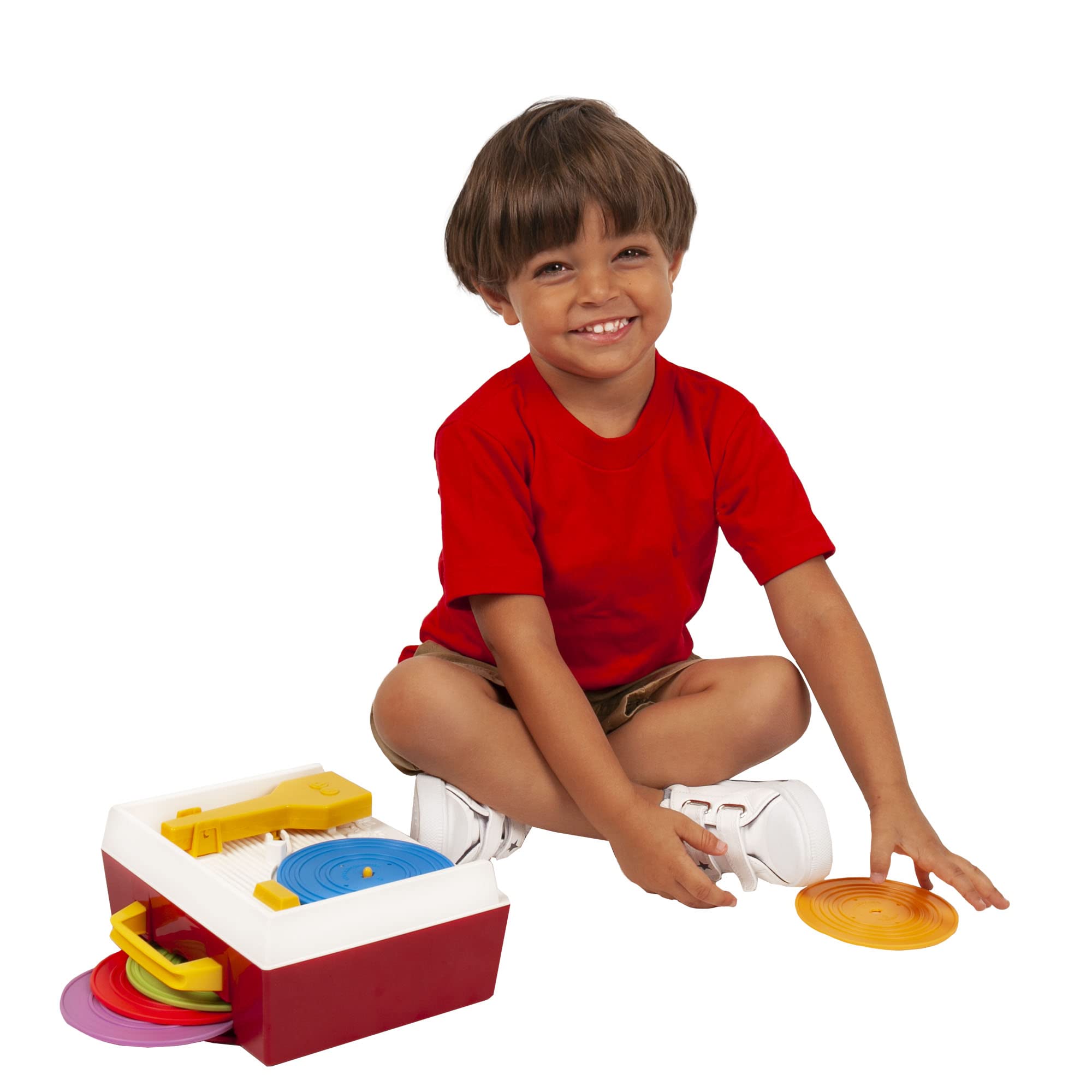 Fisher-Price Classics Music Box Record Player - Musical Toy for Toddlers 18 Months+ 5