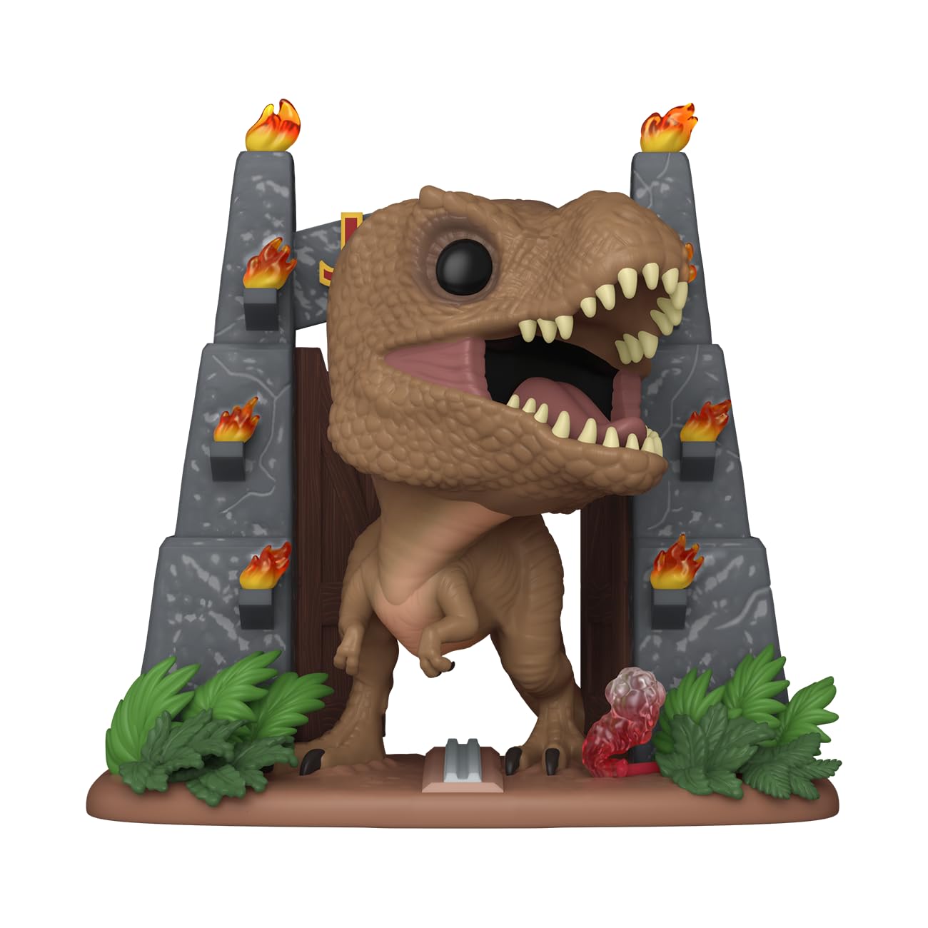 Funko Pop! Deluxe: Jurassic Park - T-Rex w/Gates Vinyl Figure