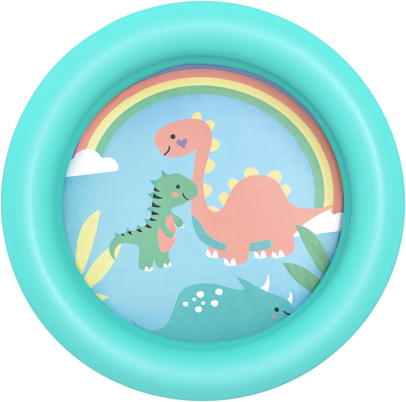 Bestway Double Ring Inflatable Kiddie Pool with Animal Design, 61cm x 15cm 5