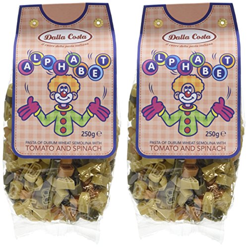 Dalla Costa ABC Pasta 250g - Organic Alphabet-Shaped Pasta for Kids, Made in Italy 3
