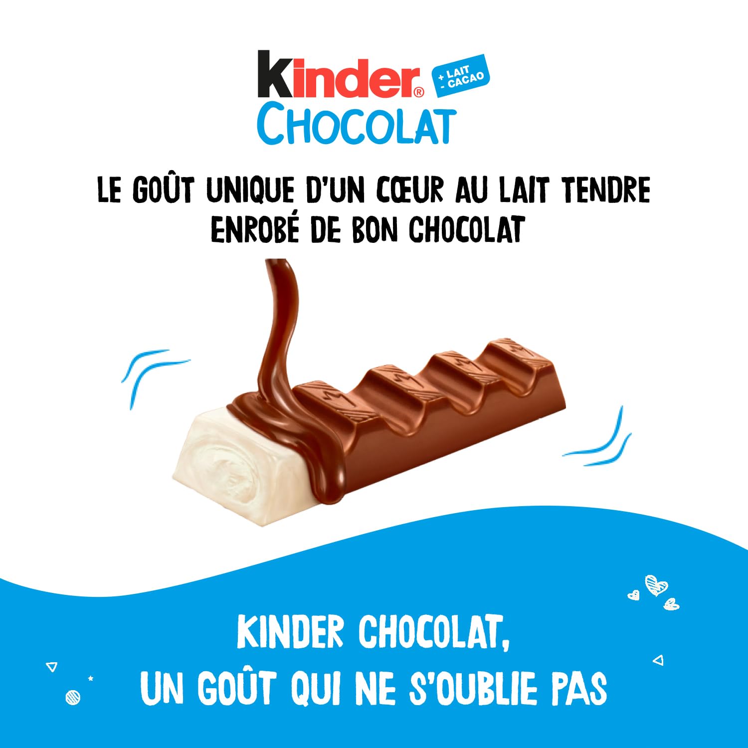 Kinder Chocolate Small Bars, Bulk Gift Box, Fine Milk Chocolate with Milky Filling 4