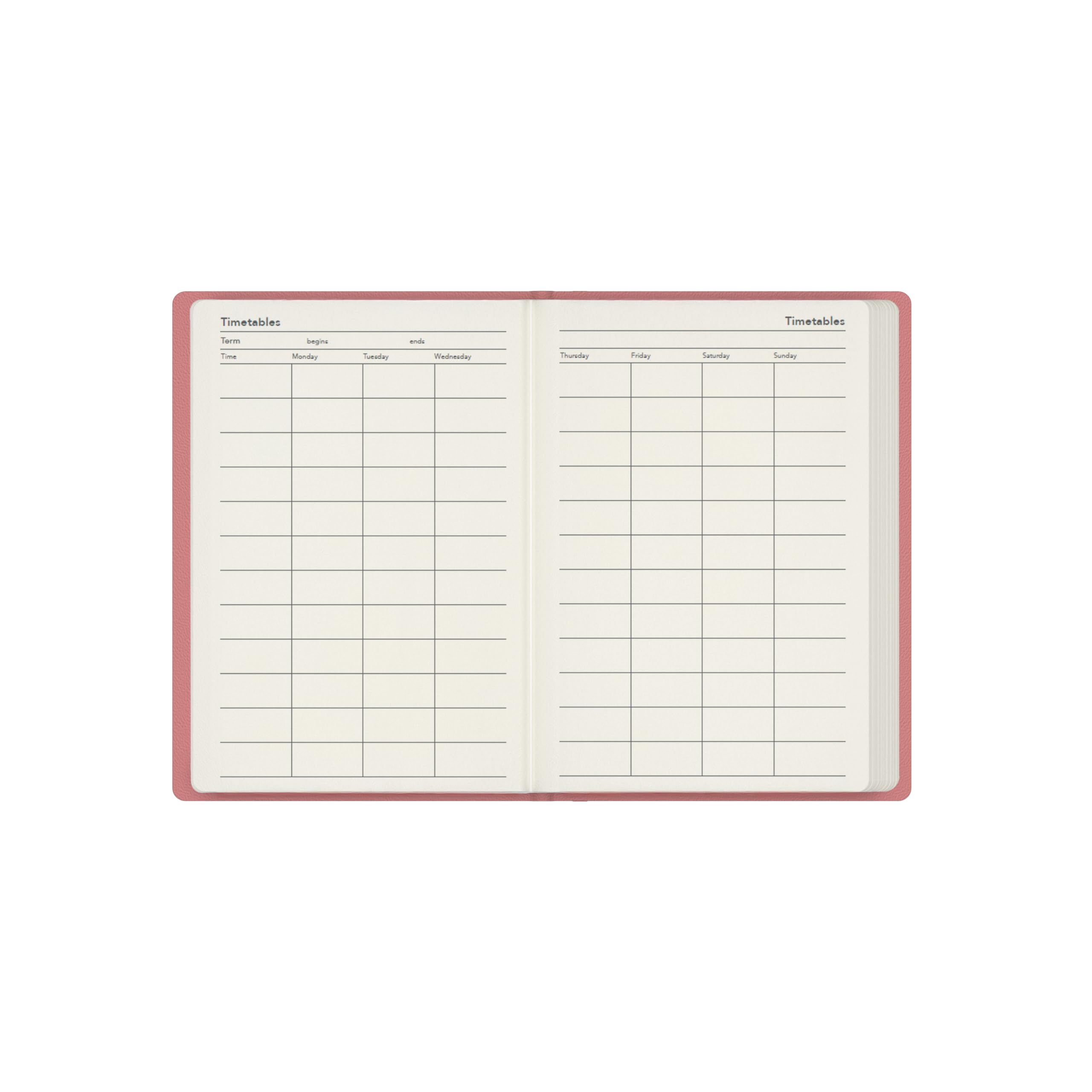 Collins 2026-2027 Mid/Academic Year Appointment Book - 13 Month A6 Week-to-View Diary | Hardcover | Yellow 3
