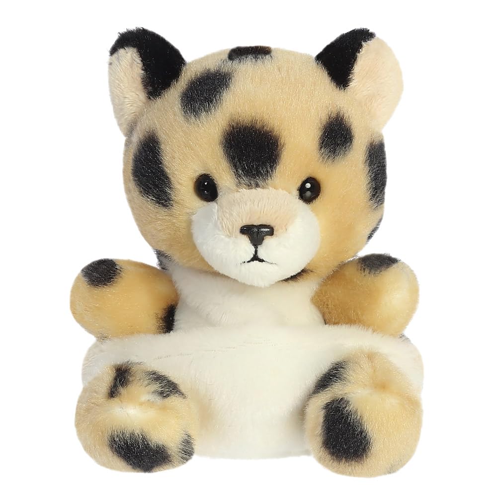 Aurora Palm Pals Chutney Cheetah - 13cm Soft Plush Toy for Babies & Kids