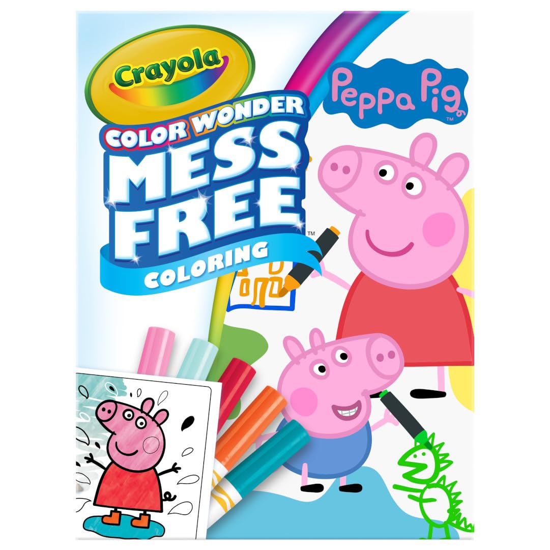 Crayola Peppa Pig Color Wonder Mess-Free Coloring Set