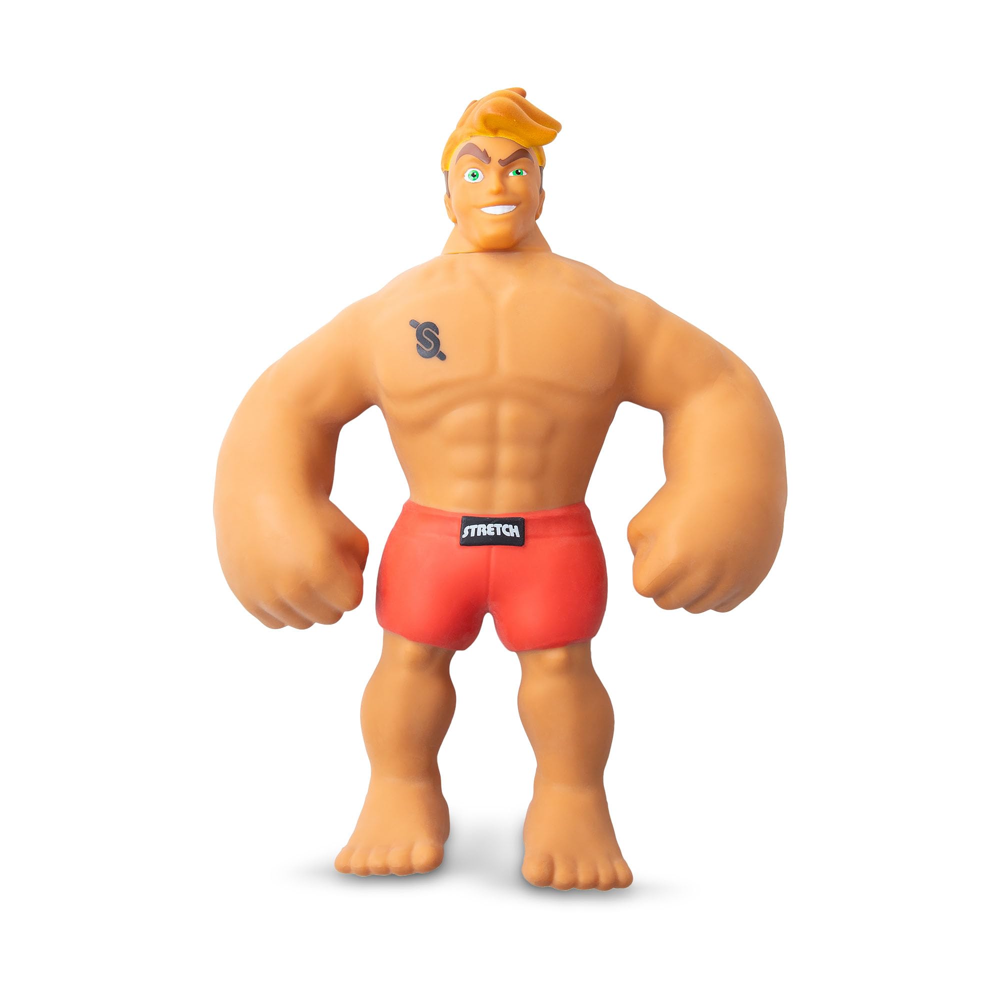 Stretch Armstrong Core Figure - 7-Inch Stretchable Action Toy for Kids 5+
