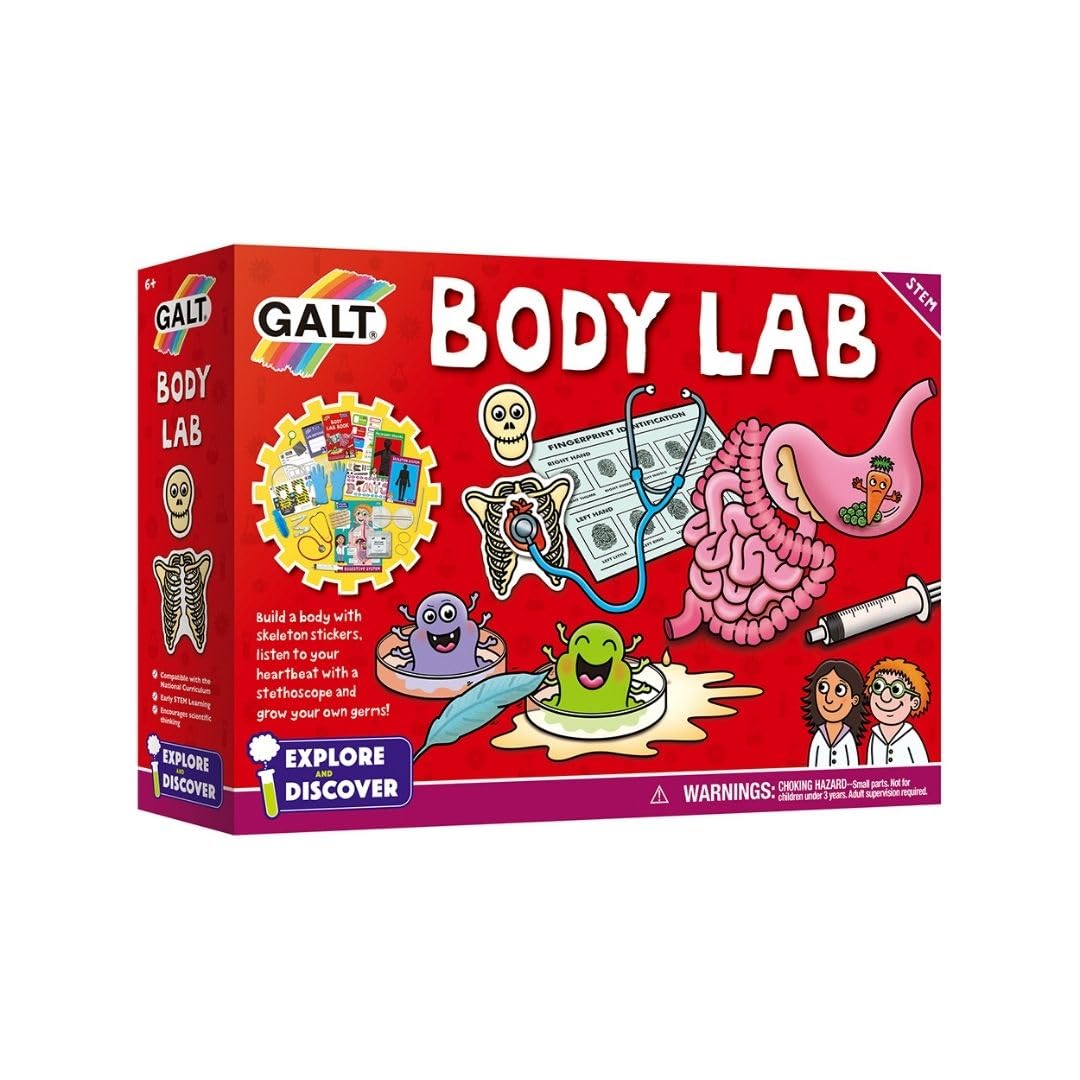 Galt Toys Body Lab - Biology Science Kit for Kids Ages 6-12 6