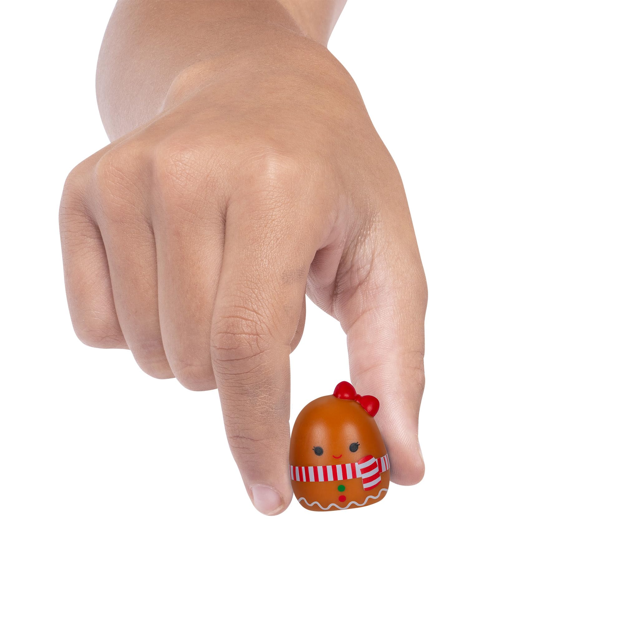Squish-a-longs Weihnachts-Adventskalender, 24-Tage-Countdown – 24 Mini-Squish-Sammlerstücke mit Ring-Zubehör (Welle 3) 3