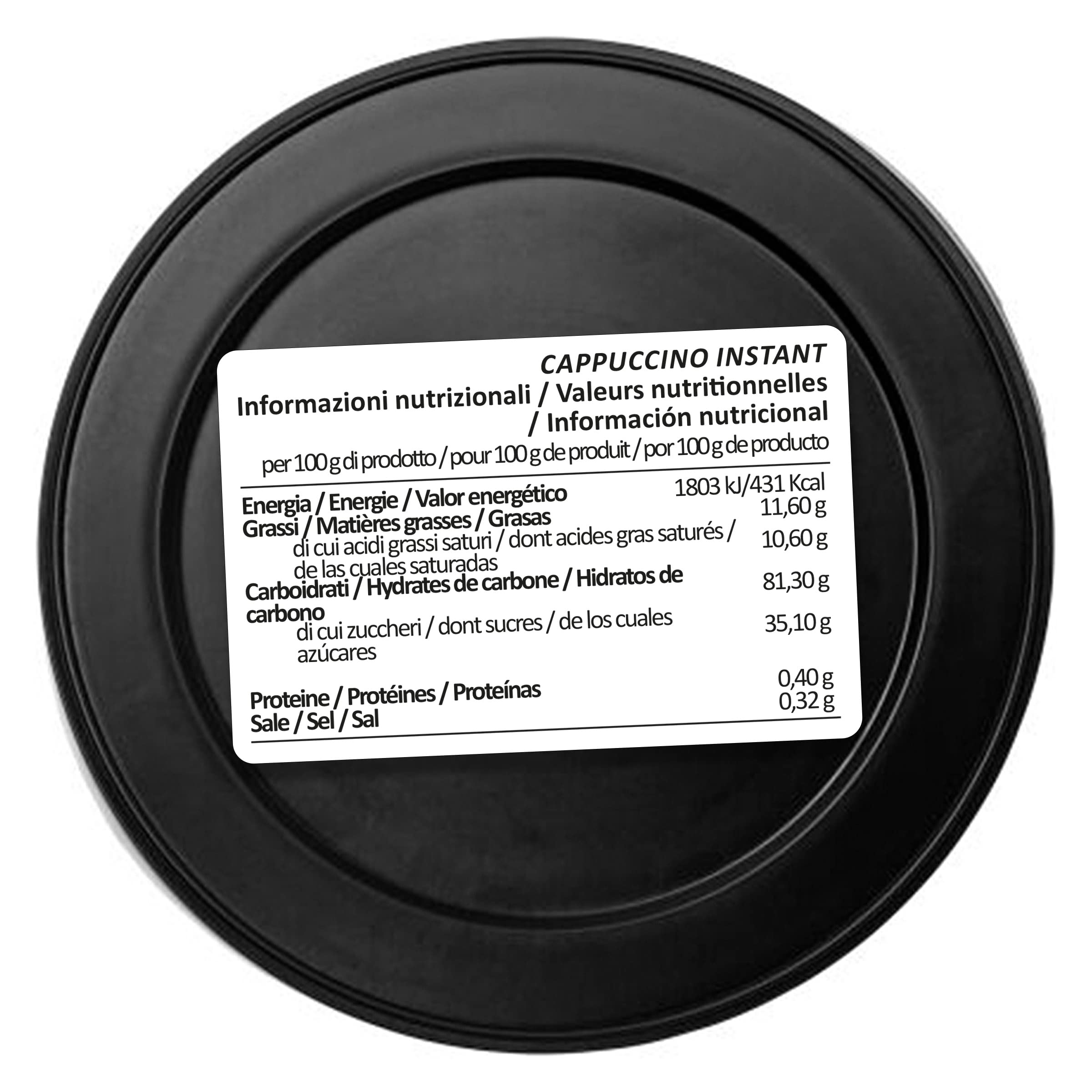 Der-Franz Instant Cappuccino 500 g – Ready-to-Use Cappuccino Mix with 15.5% Instant Coffee