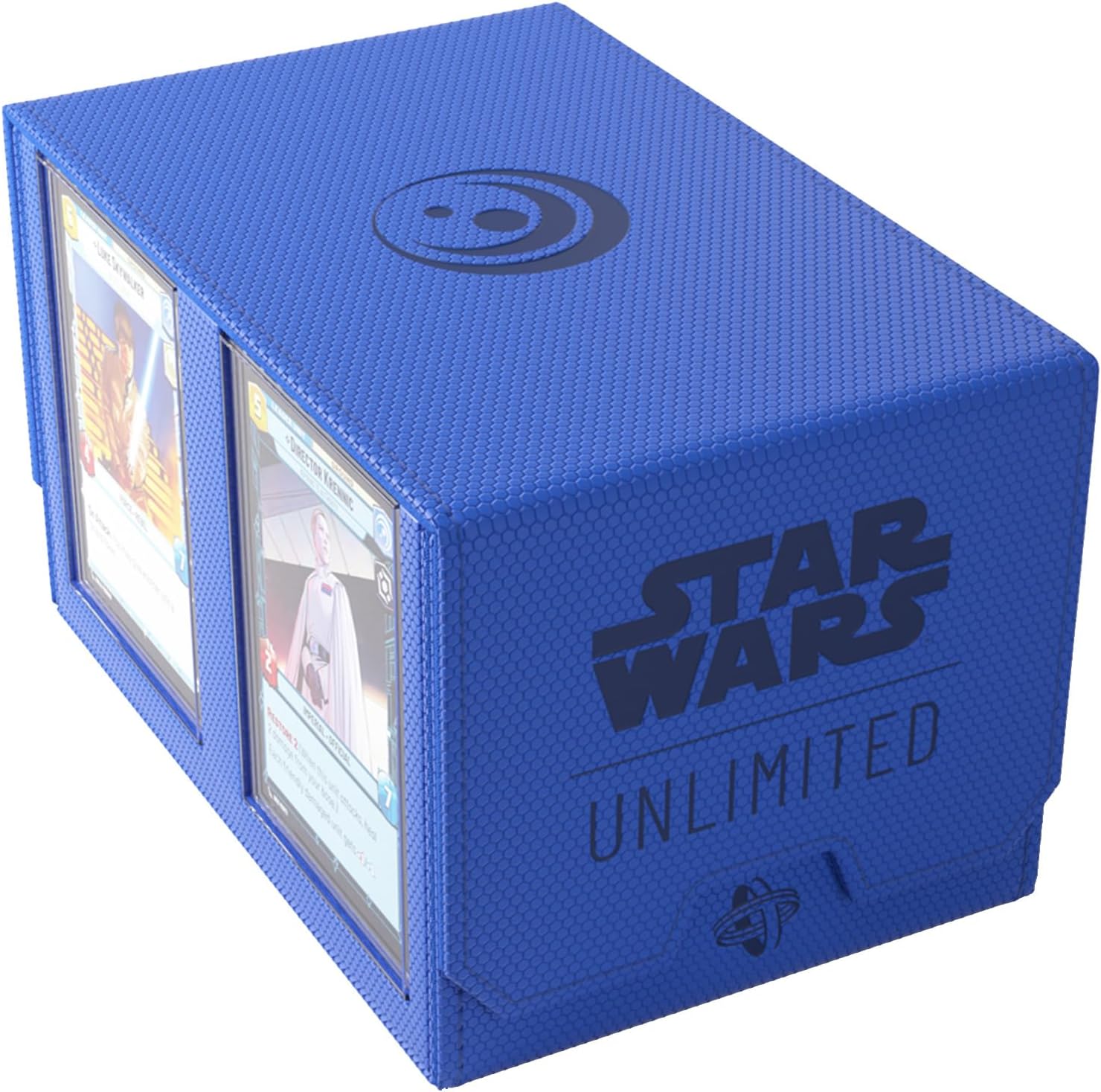 Gamegenic Star Wars Unlimited Double Deck Pod - Blue Card Game Accessory