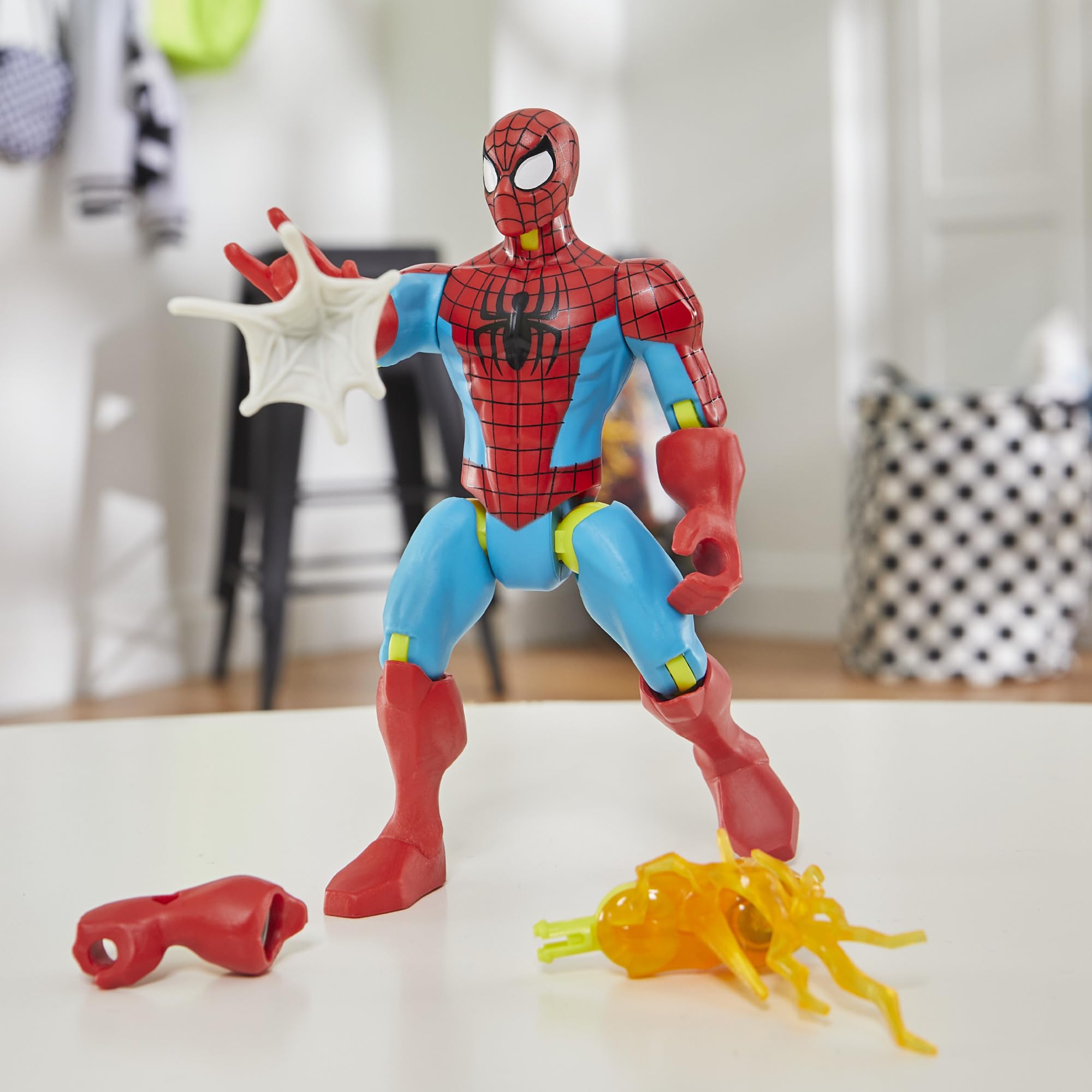 MixMashers Marvel Spider-Man Action Figure - Mix & Match Super Heroes, 4+ Years