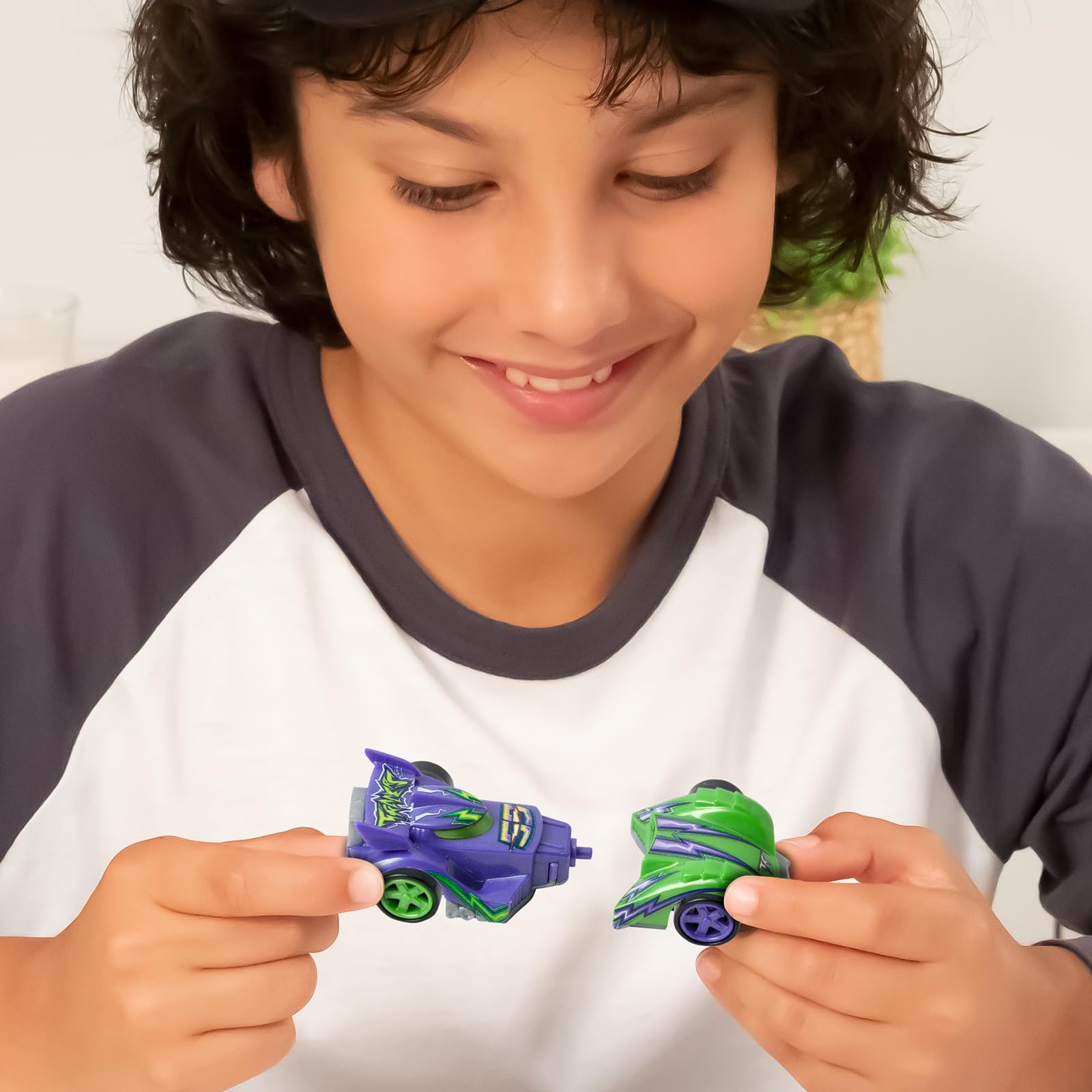 T-RACERS Mix ´N Race 3 Pack – Collectible Interchangeable Cars for Kids 3 Years and Up 2