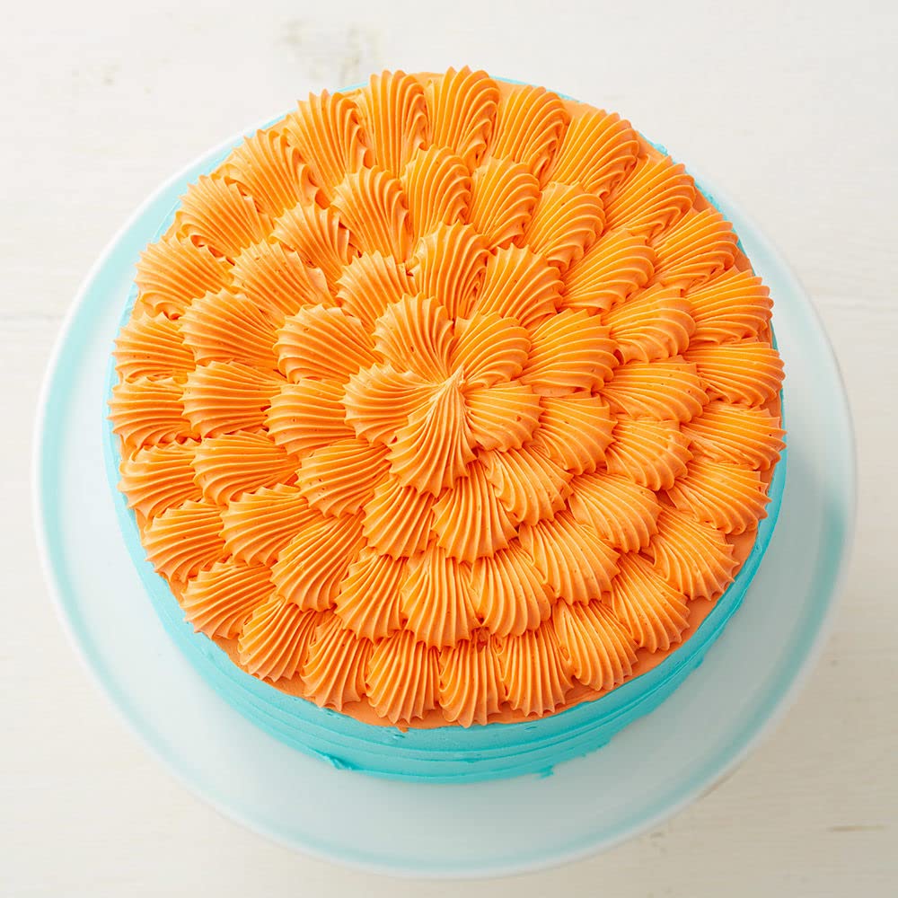 Wilton Orange Gel Food Colouring - Rich Colour, Non-Changing Consistency | 28.3g Jar