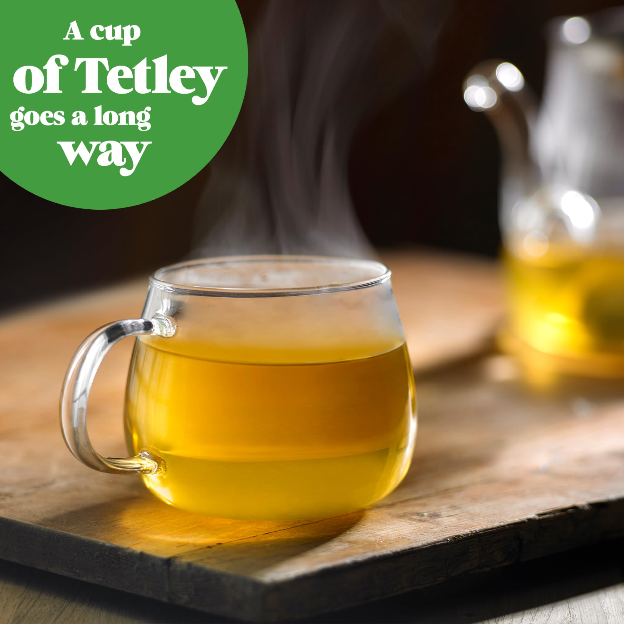Tetley Pure Green Tea Bags - 300 Count Bulk Pack | Ethically Sourced | Antioxidants 4