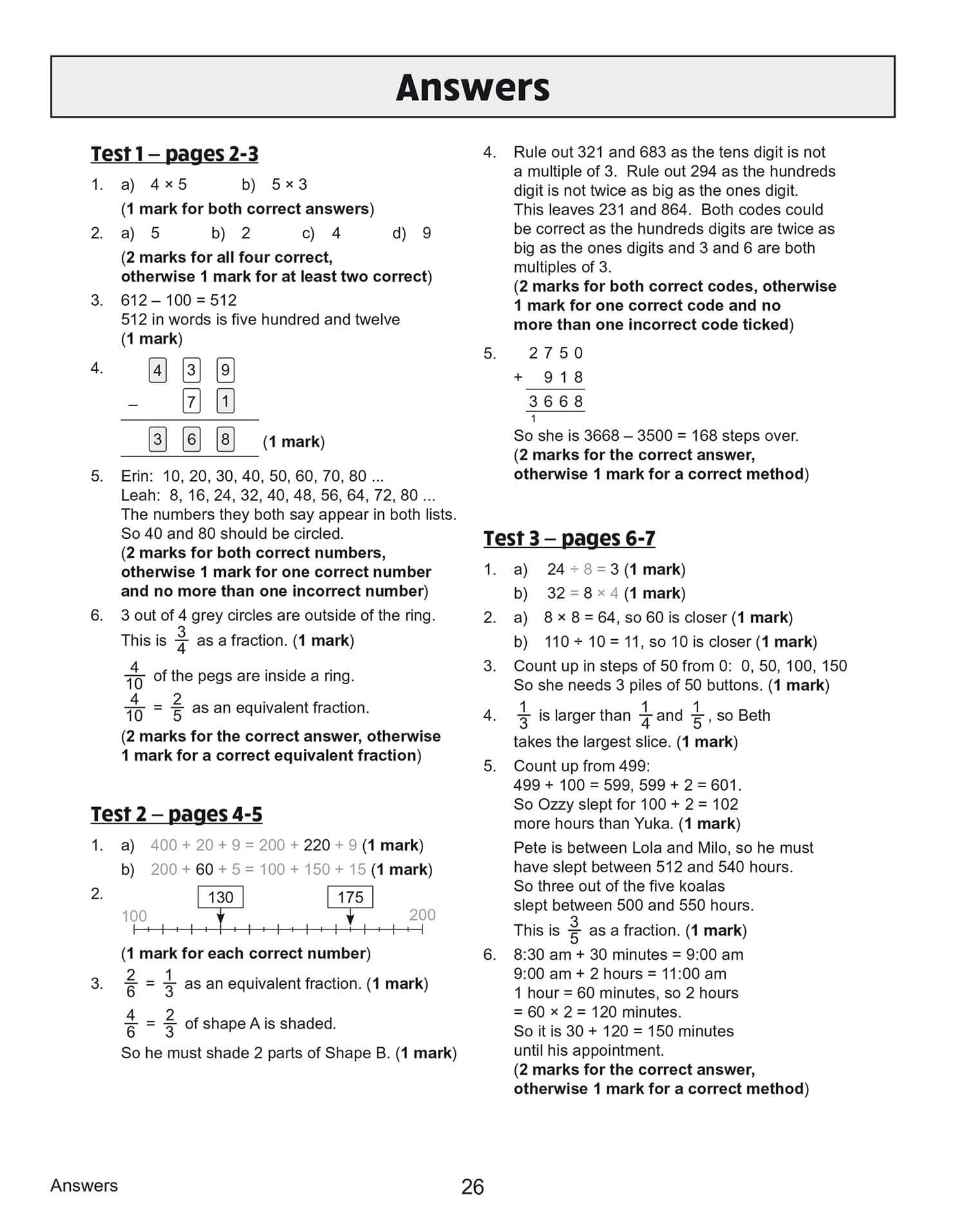 CGP KS2 Year 4 Maths 10-Minute Tests: Problem Solving | Paperback | Ages 6-9 6
