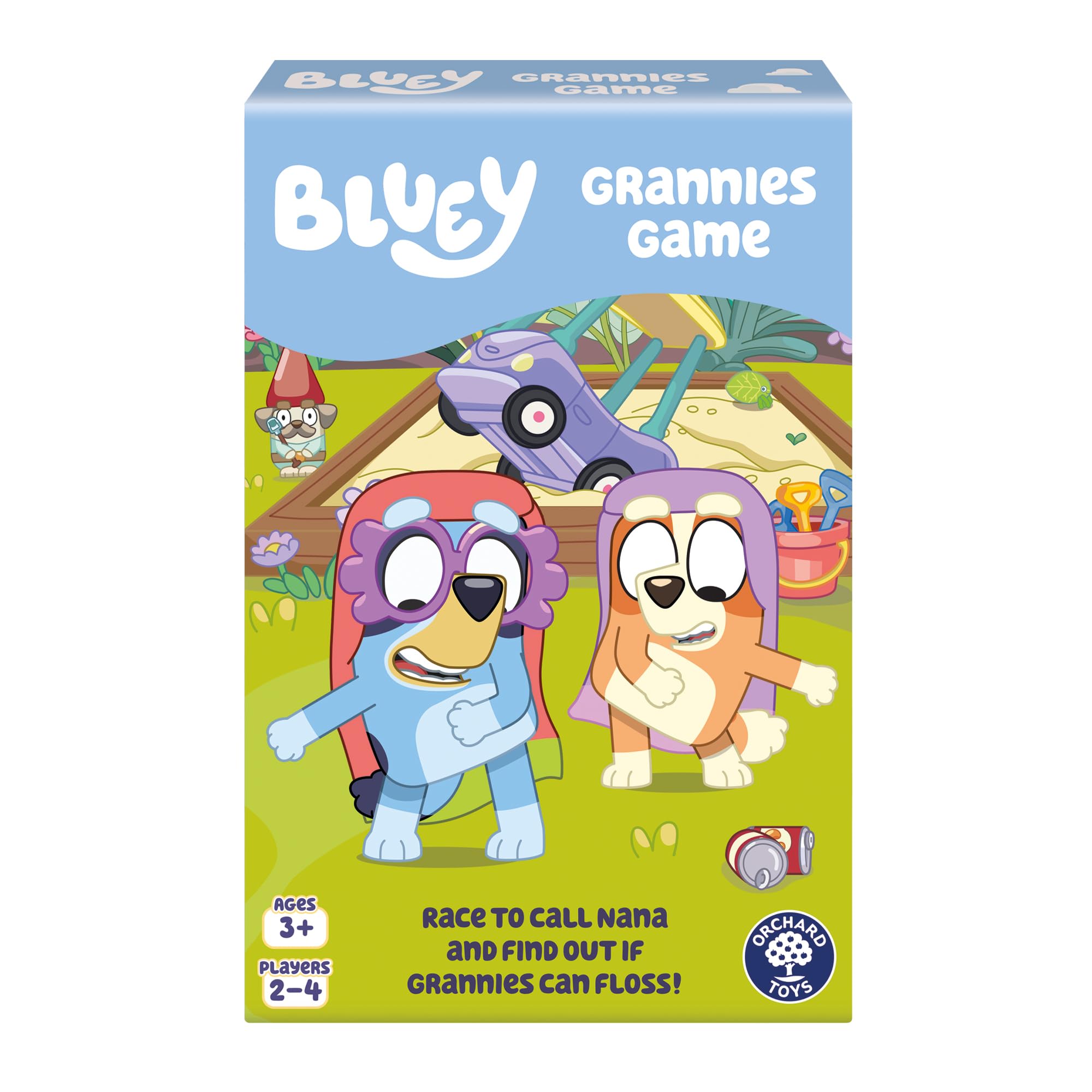 Orchard Toys Official Bluey Grannies Matching and Memory Game for children age 3