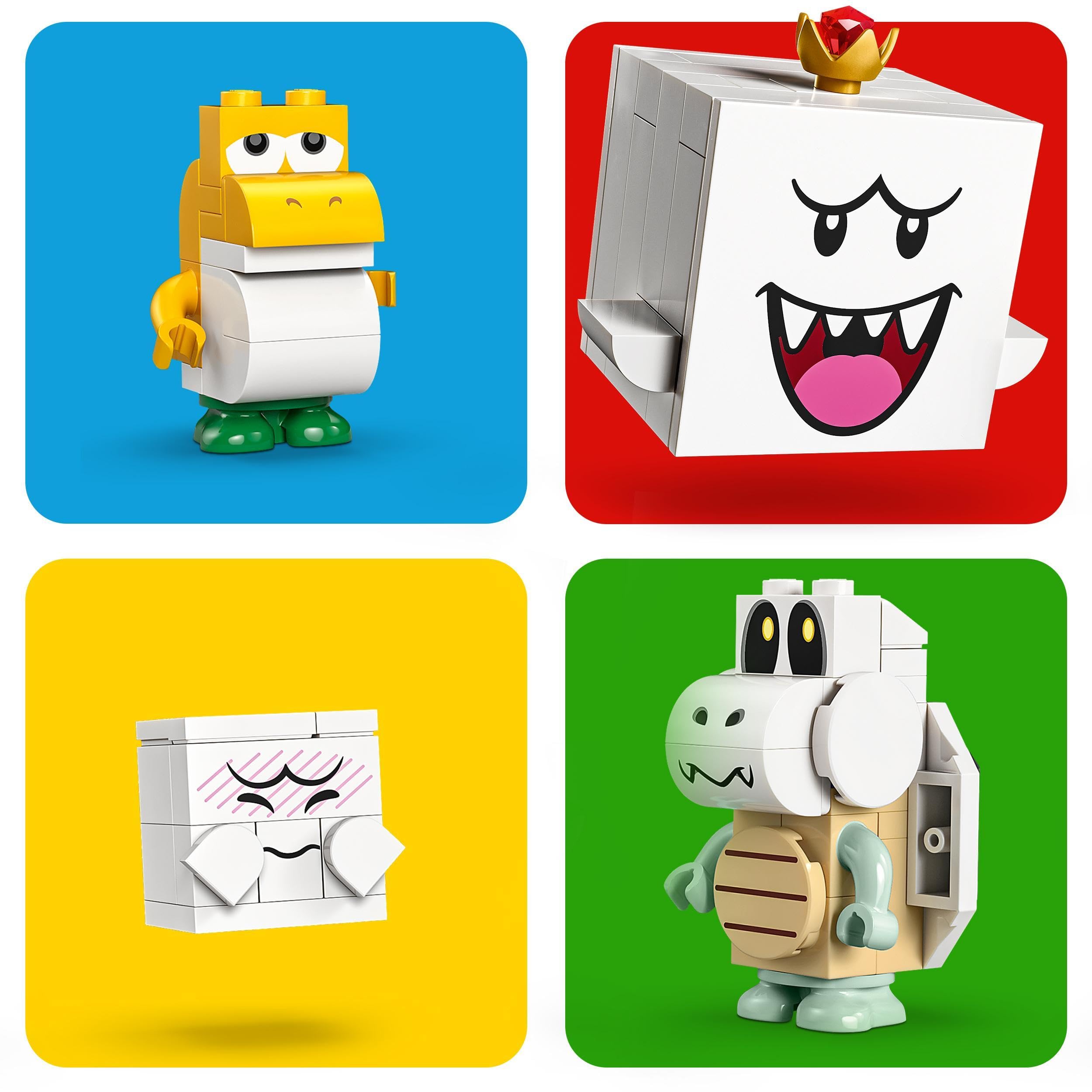 LEGO Super Mario King Boo’s Haunted Mansion Playset - Building Toy for Kids 8+ 3