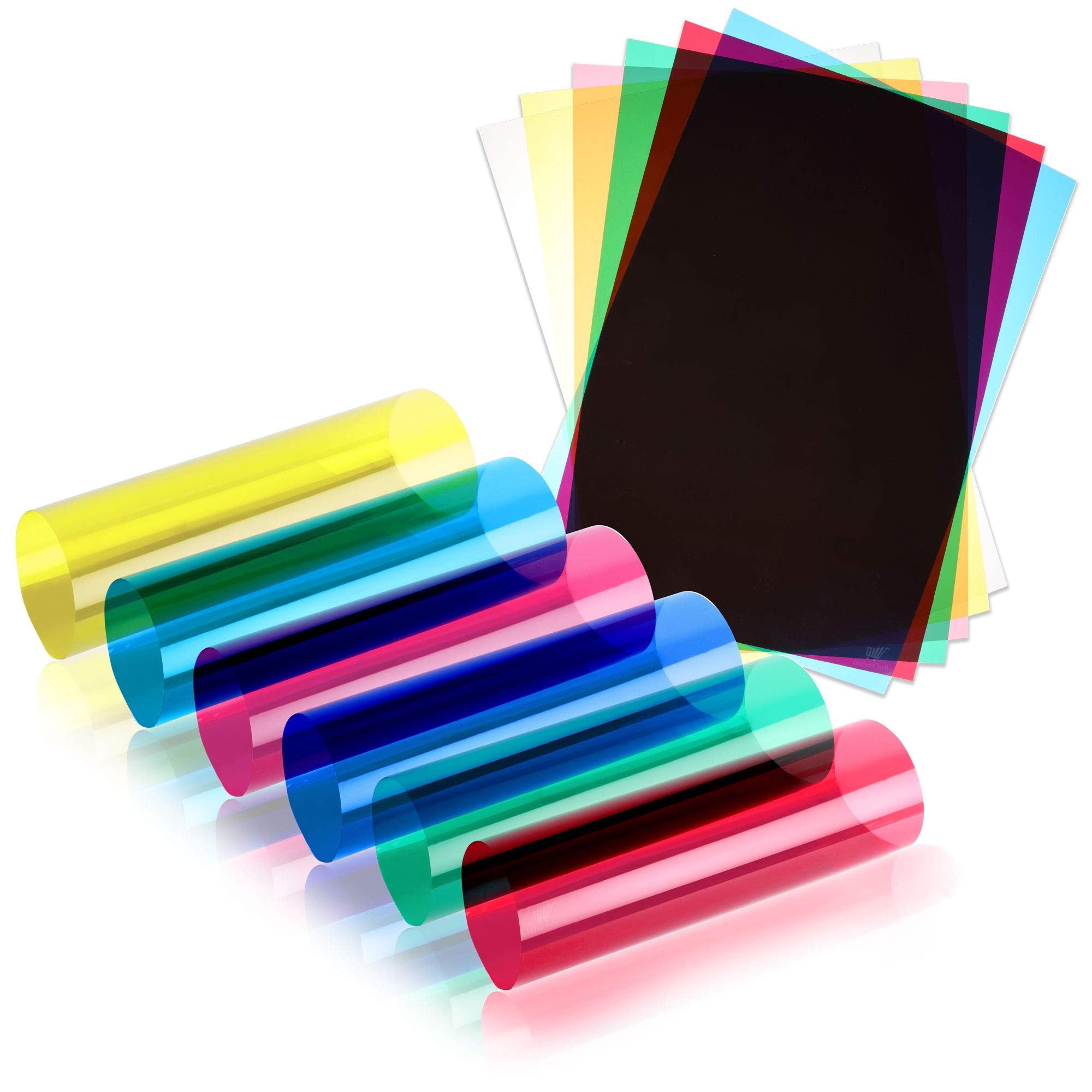 Habercrafts Acetate Sheets A4 Clear Film Plastic - 100 Micron Thickness | High Light Transmission