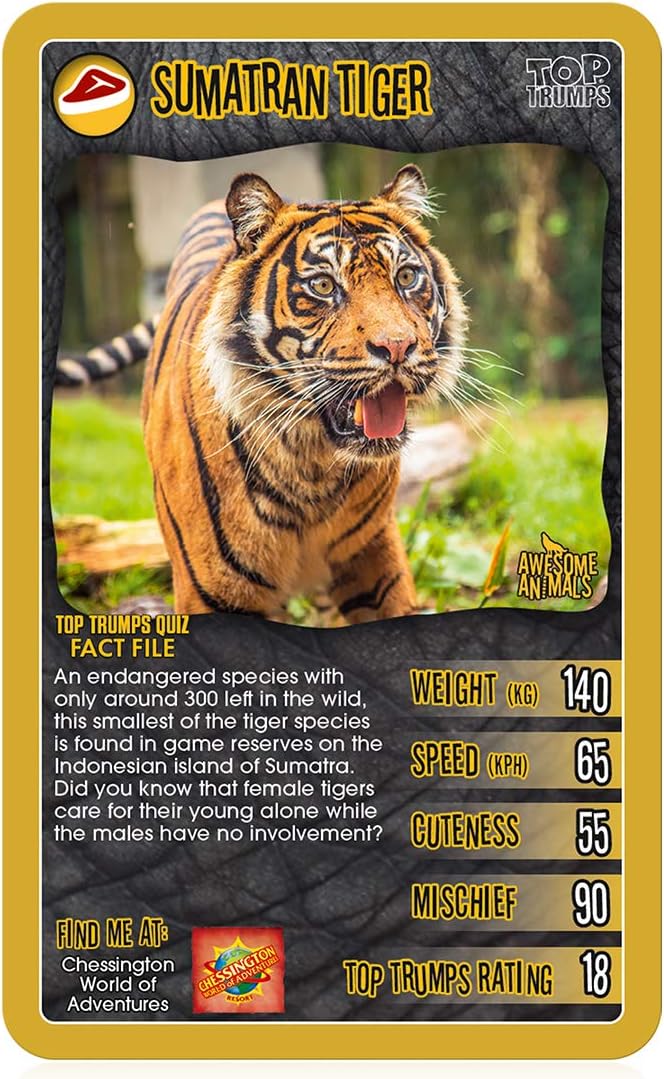 Awesome Animals Top Trumps Card Game 3